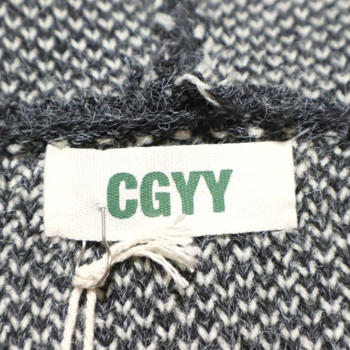 Vintage CGYY Aztec Hooded Open Front Cardigan Shirt Women XL Charcoal Long Sleeve Sweater Vintage No? Size XL / US 12-14 / IT 48-50 - 5 Thumbnail