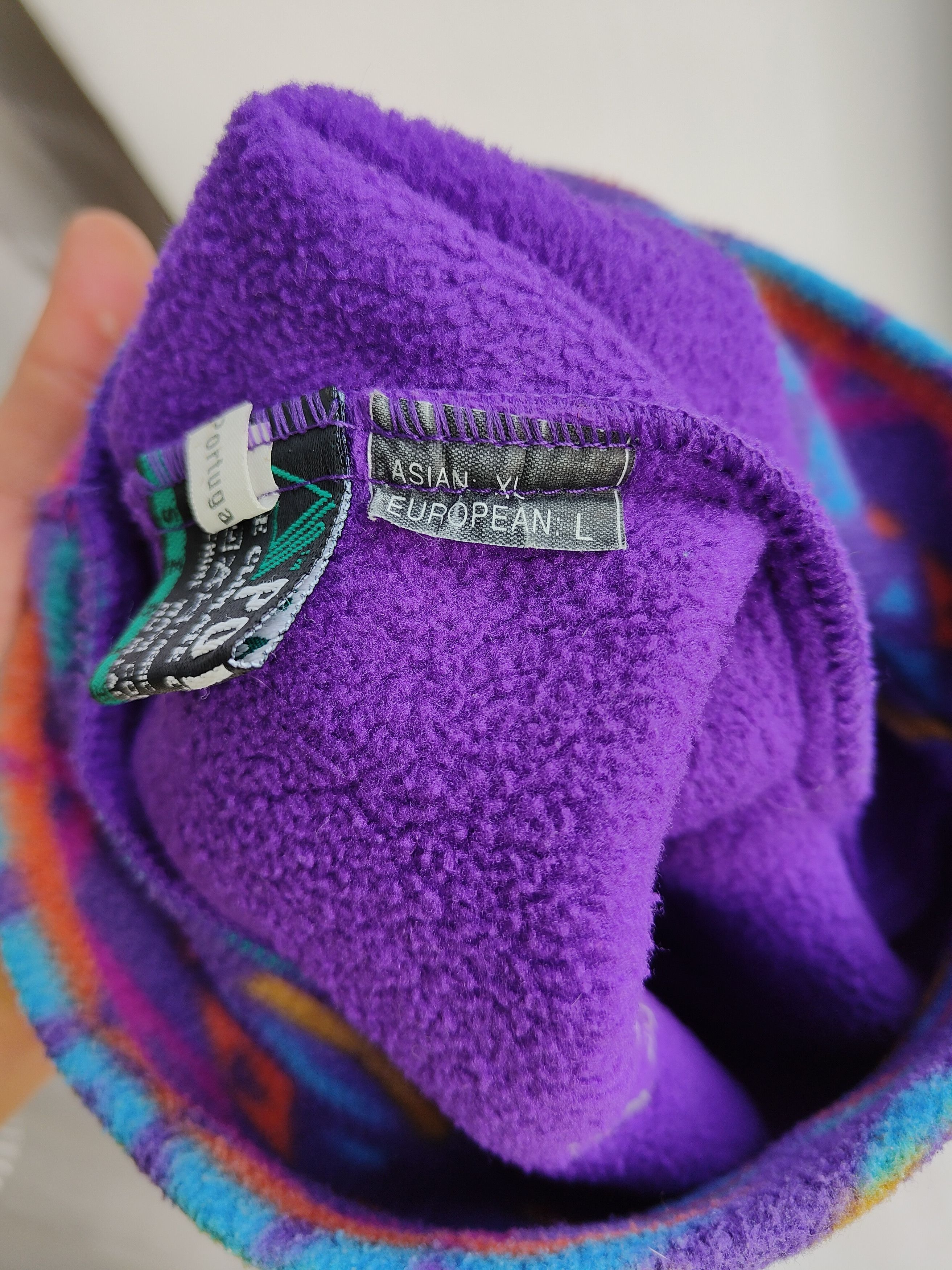 Polartec Vintage Polartec Series Zoo Ultra Rare 90s Fleece Hat Size ONE SIZE - 8 Thumbnail
