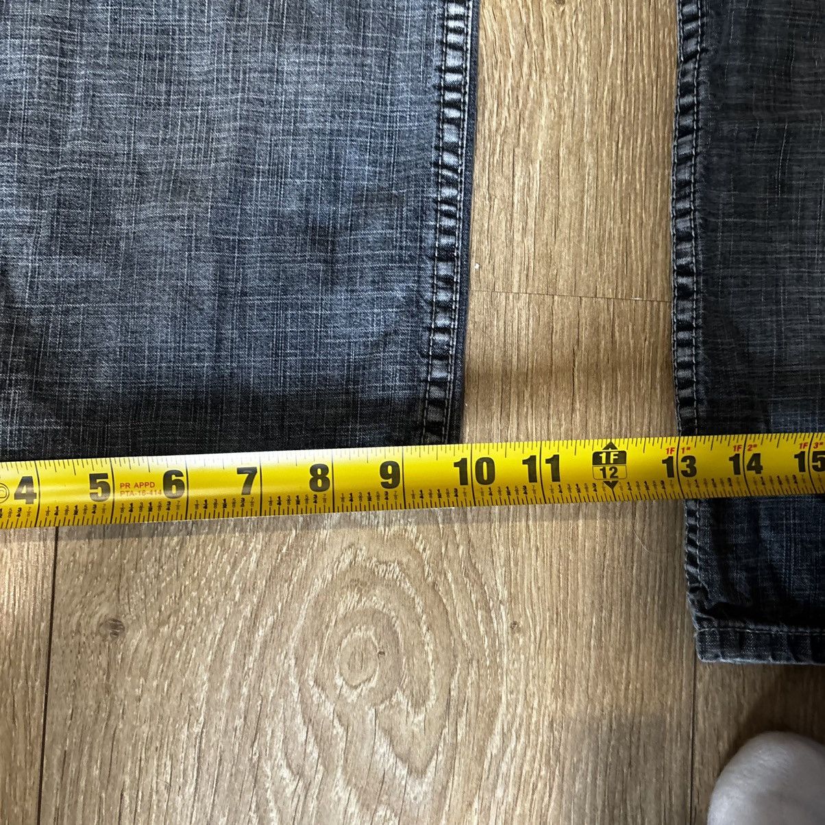 Buffalo David Bitton David Bitton Faded Distressed Baggy Fit Dark Wash Size US 34 / EU 50 - 7 Thumbnail