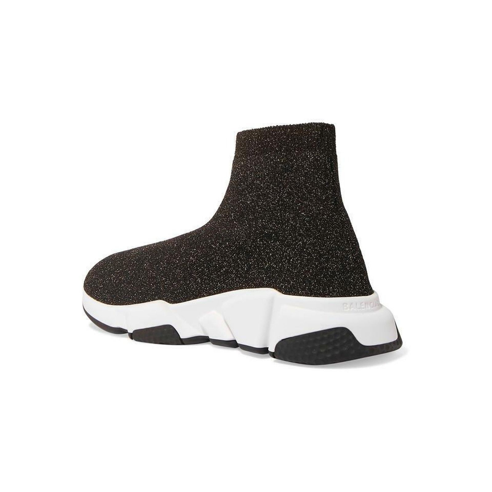 Balenciaga Balenciaga Women Speed Sock Trainer White Black Sneakers 41 Size US 11 / IT 41 - 8 Thumbnail