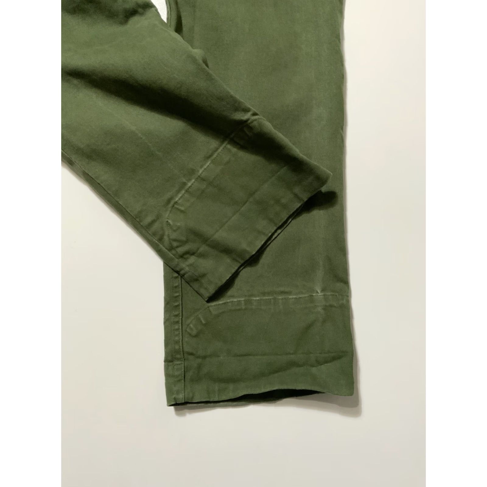Vintage VINTAGE Grizzly Griptape X Torey Pudwill TP01 Green Chino Cotton Slim Skater Pants Sz.32 Size US 32 / EU 48 - 7 Thumbnail