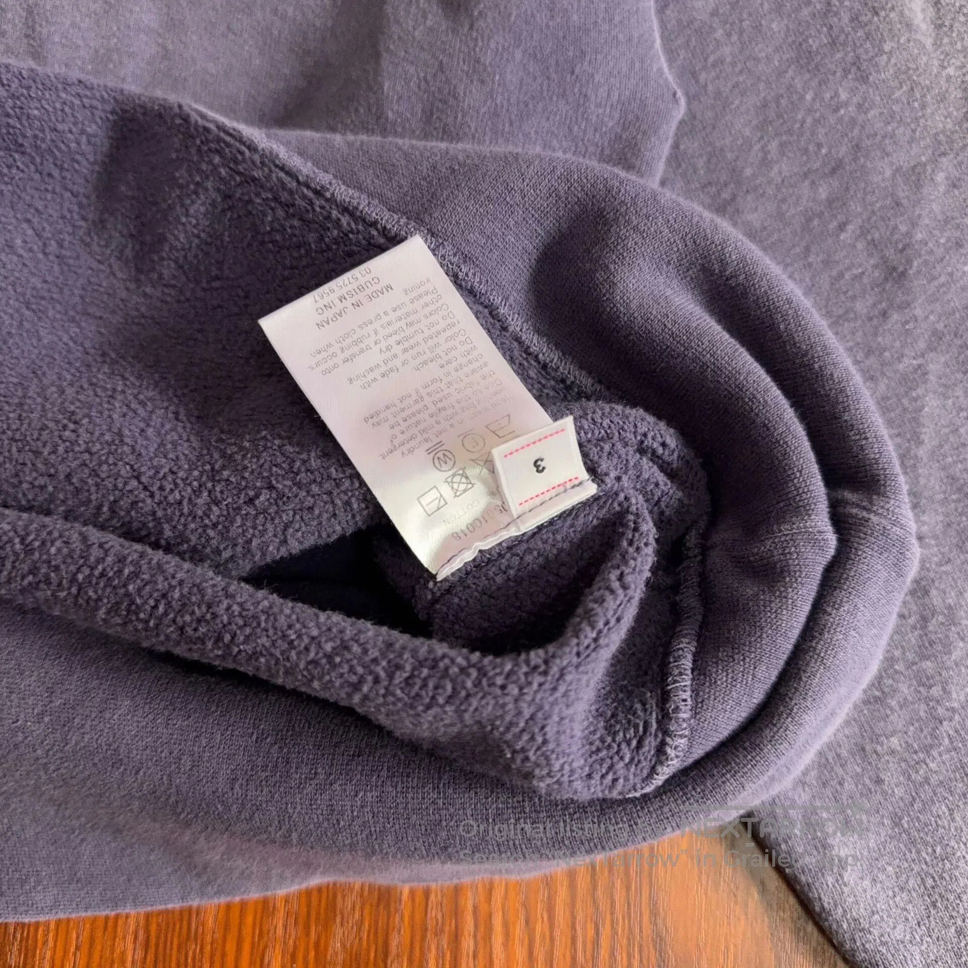 Visvim visvim purple long sleeve sweatshirt. Size US M / EU 48-50 / 2 - 6 Thumbnail