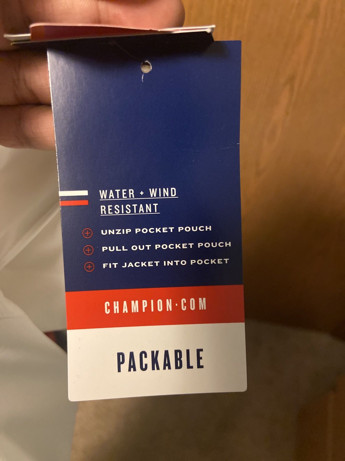 Champion white champion half zip Size US M / EU 48-50 / 2 - 4 Thumbnail