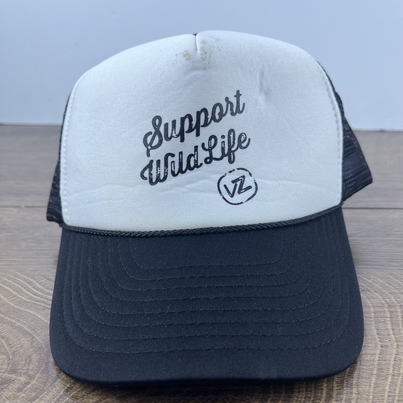 Other Support Wild Life Hat VZ White Cap Hat Adjustable Hat White Size ONE SIZE - 1 Thumbnail