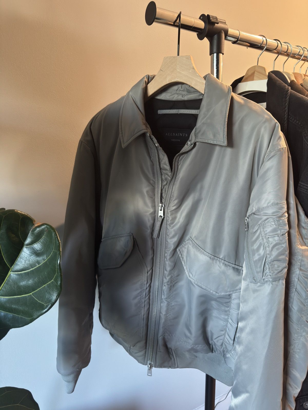 Allsaints AllSaints Camber Bomber Size US M / EU 48-50 / 2 - 4 Thumbnail