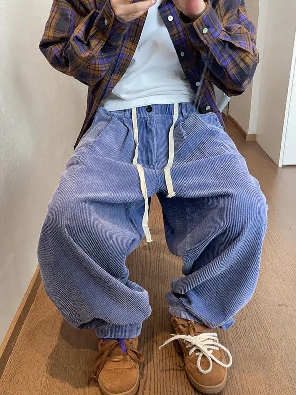 Other Loose Fit Corduroy Pants with Drawstring Size US 32 / EU 48 - 8 Thumbnail