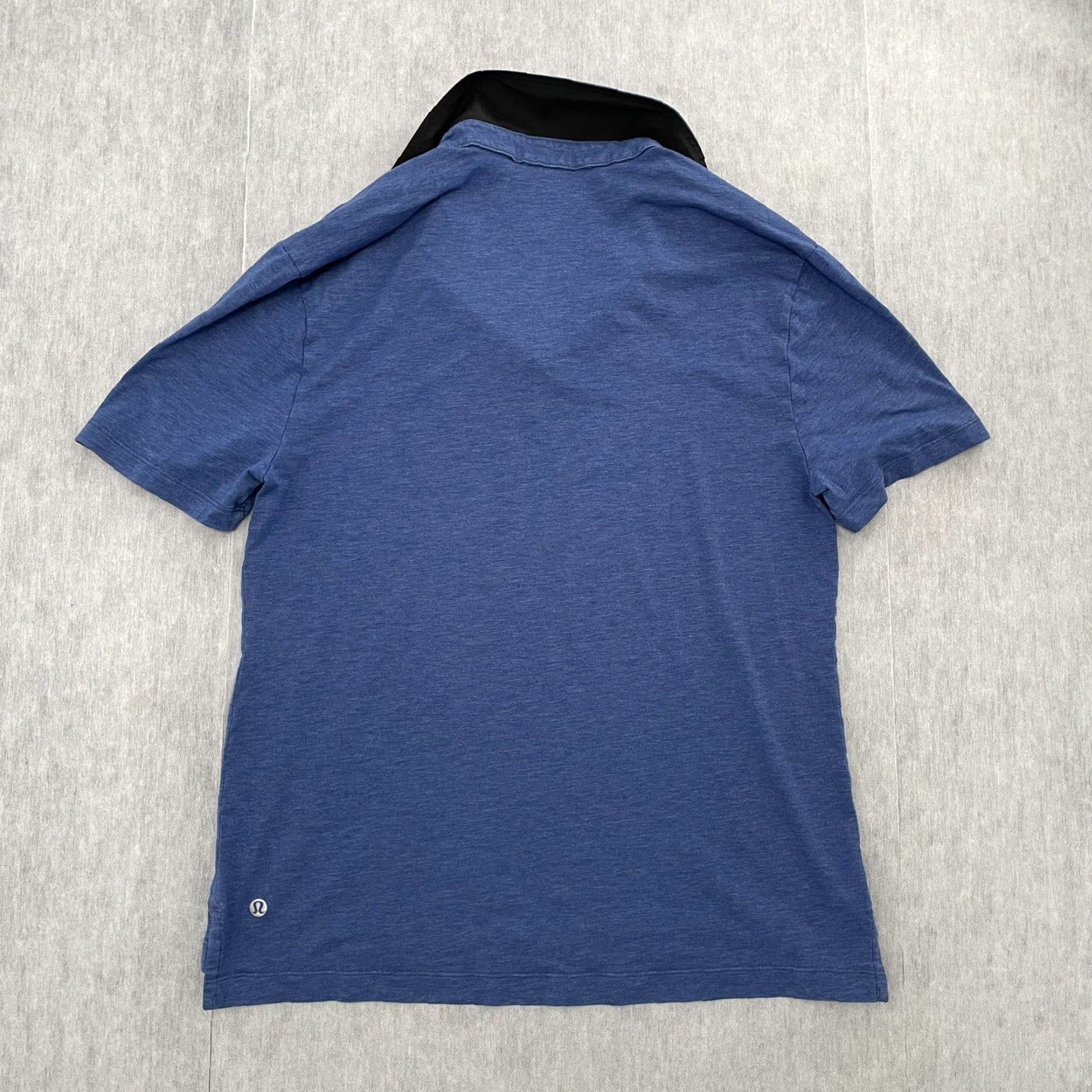 Lululemon Lululemon Tech Polo Shirt Adult Small Blue Short Sleeve Active Mens Athleisure Size US S / EU 44-46 / 1 - 2 Thumbnail