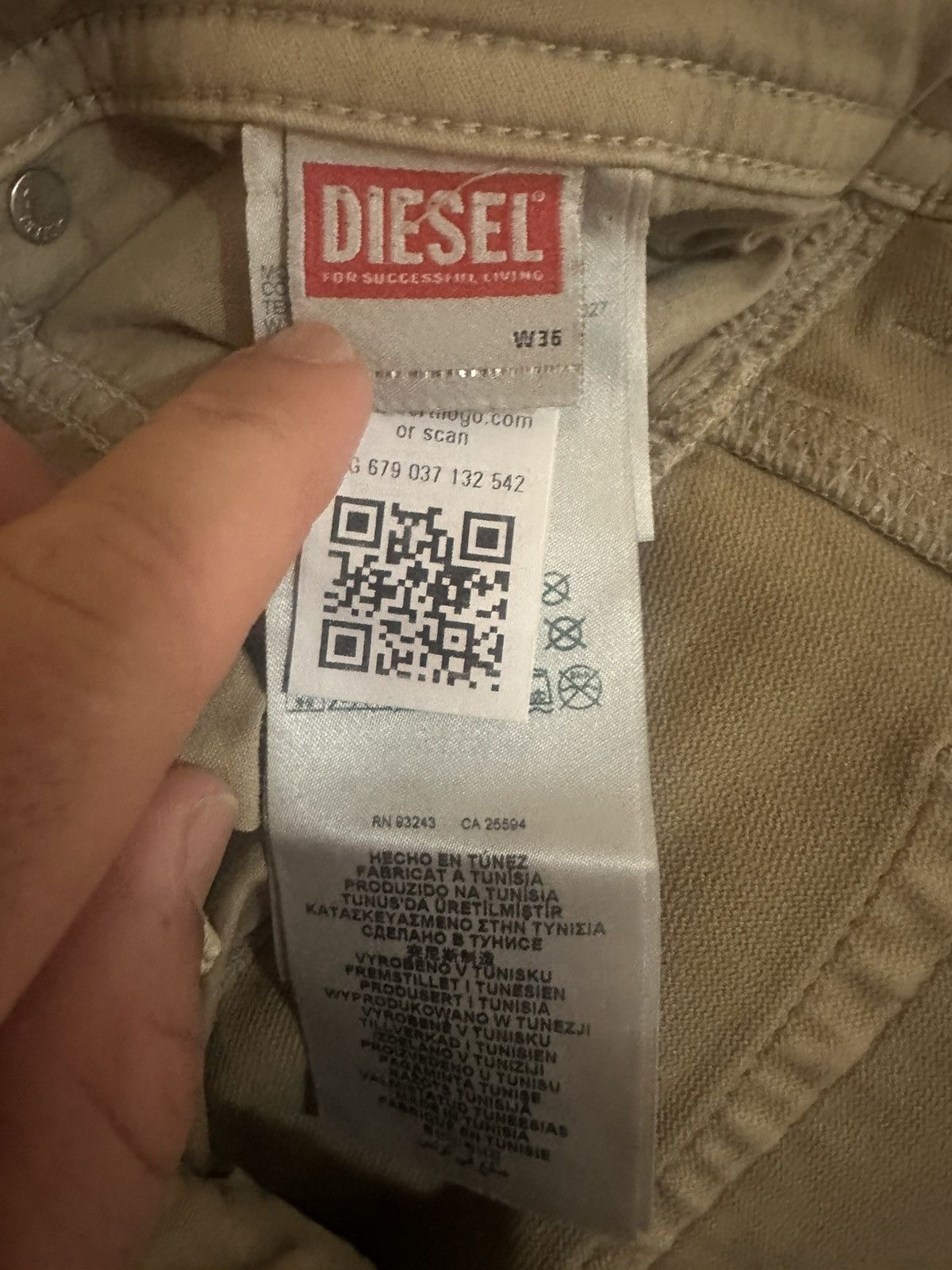 Diesel Diesel Thommer Jog Slim pants Size US 36 / EU 52 - 4 Thumbnail