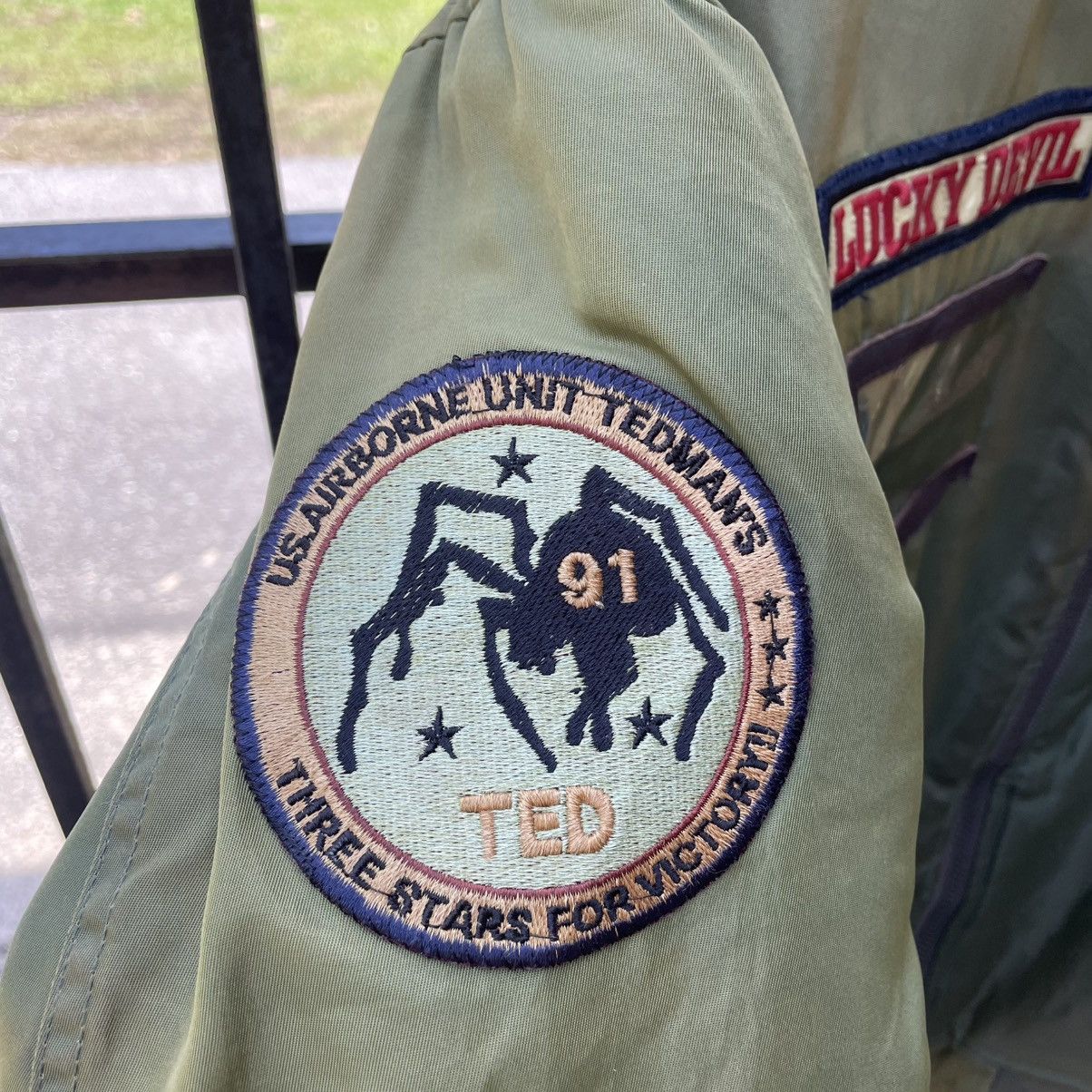 Tedman 🔥🇯🇵Type 1 MA Tedman Company Sun Faded Bomber Light Jacket Size US L / EU 52-54 / 3 - 11 Thumbnail