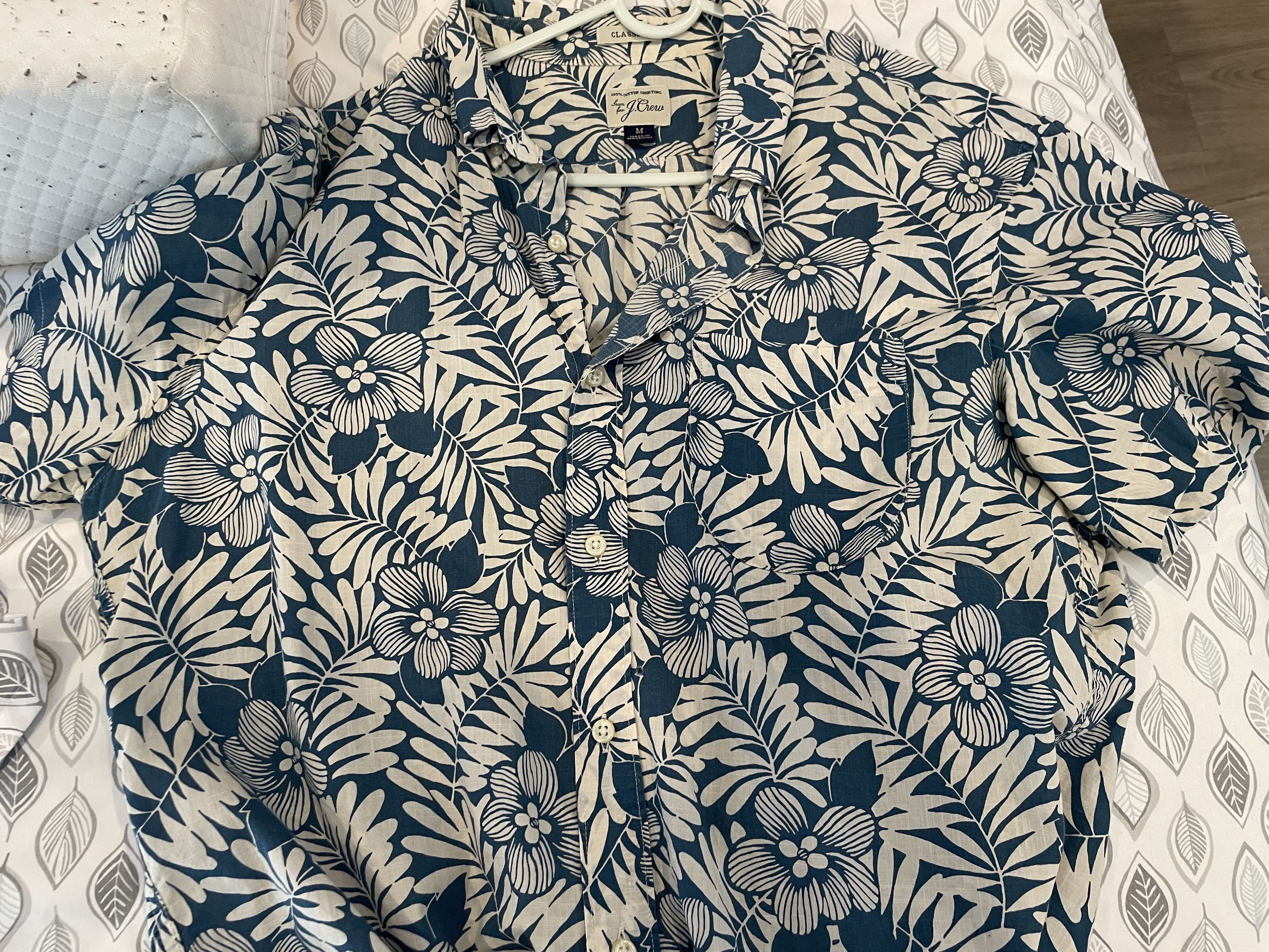J.Crew button down floral shirt Size US M / EU 48-50 / 2 - 4 Thumbnail