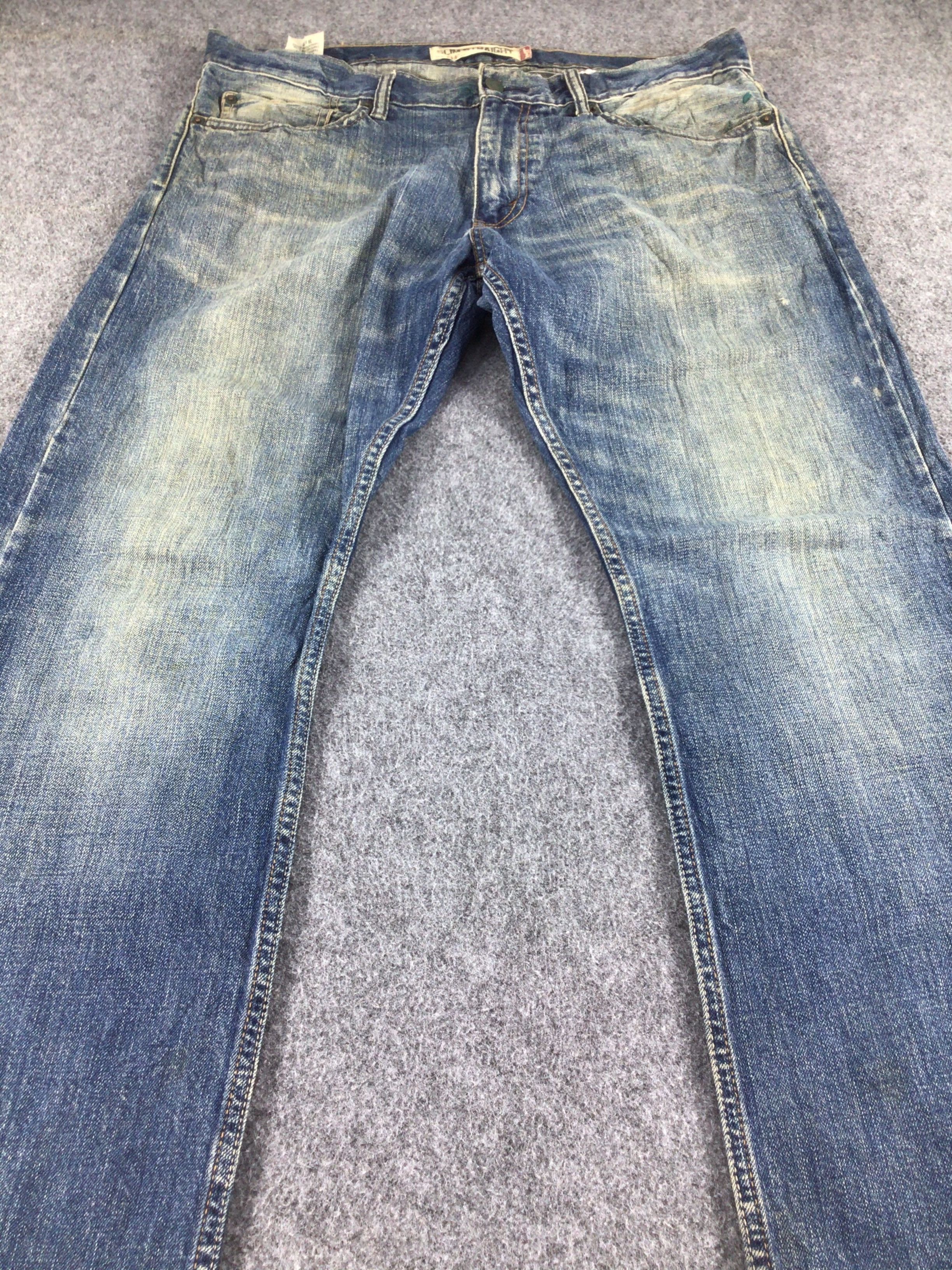 Levi's Vintage Levis 514 Jeans Rusty Faded Blue Denim -J546 Size US 37 - 3 Thumbnail