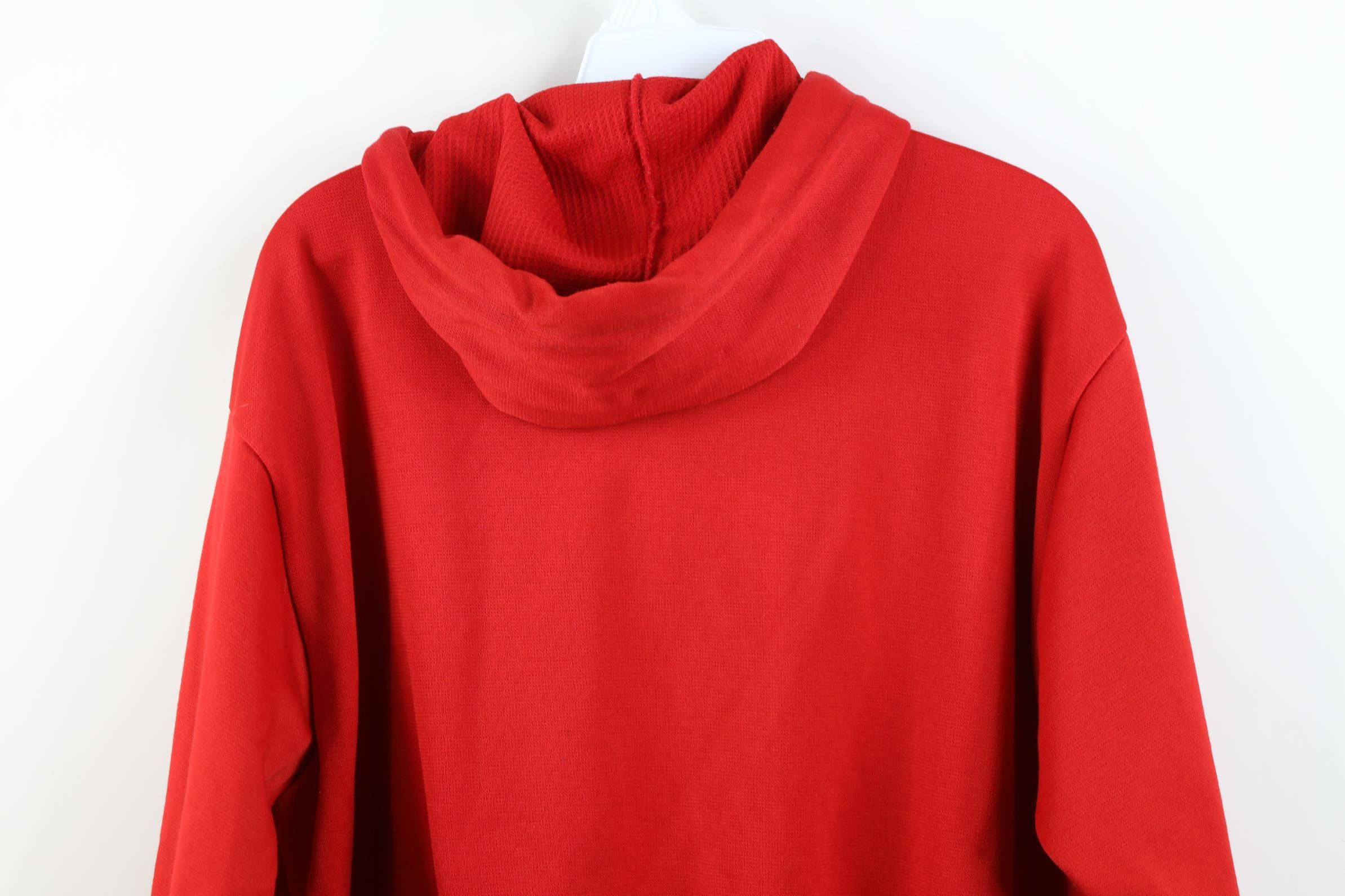 Vintage Vintage 70s Streetwear Waffle Knit Lined Zip Hoodie USA Size US L / EU 52-54 / 3 - 15 Thumbnail