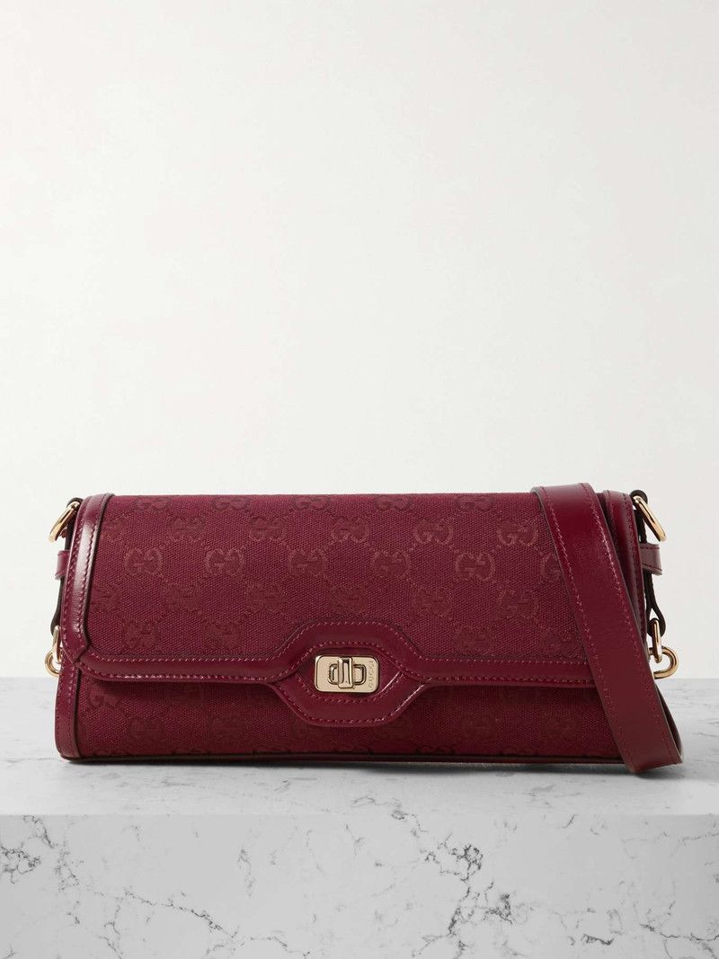 Gucci o1la5ras0526 Size: OS / Luce Small Shoulder Bag in Burgundy Size ONE SIZE - 1 Thumbnail