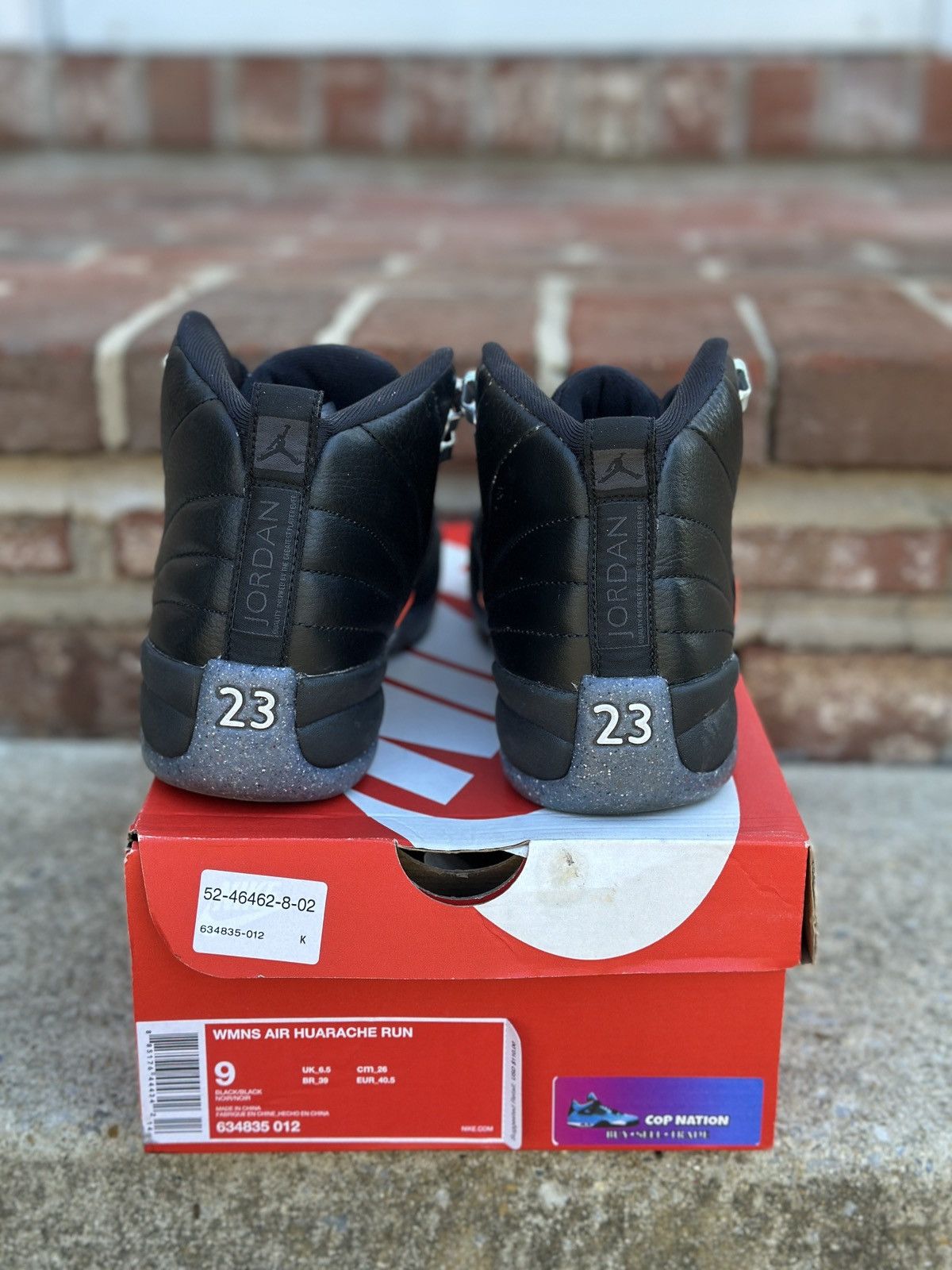 Jordan Brand Nike Air Jordan 12 Utility GS Grind 6Y Size US 6 / EU 39 - 4 Thumbnail