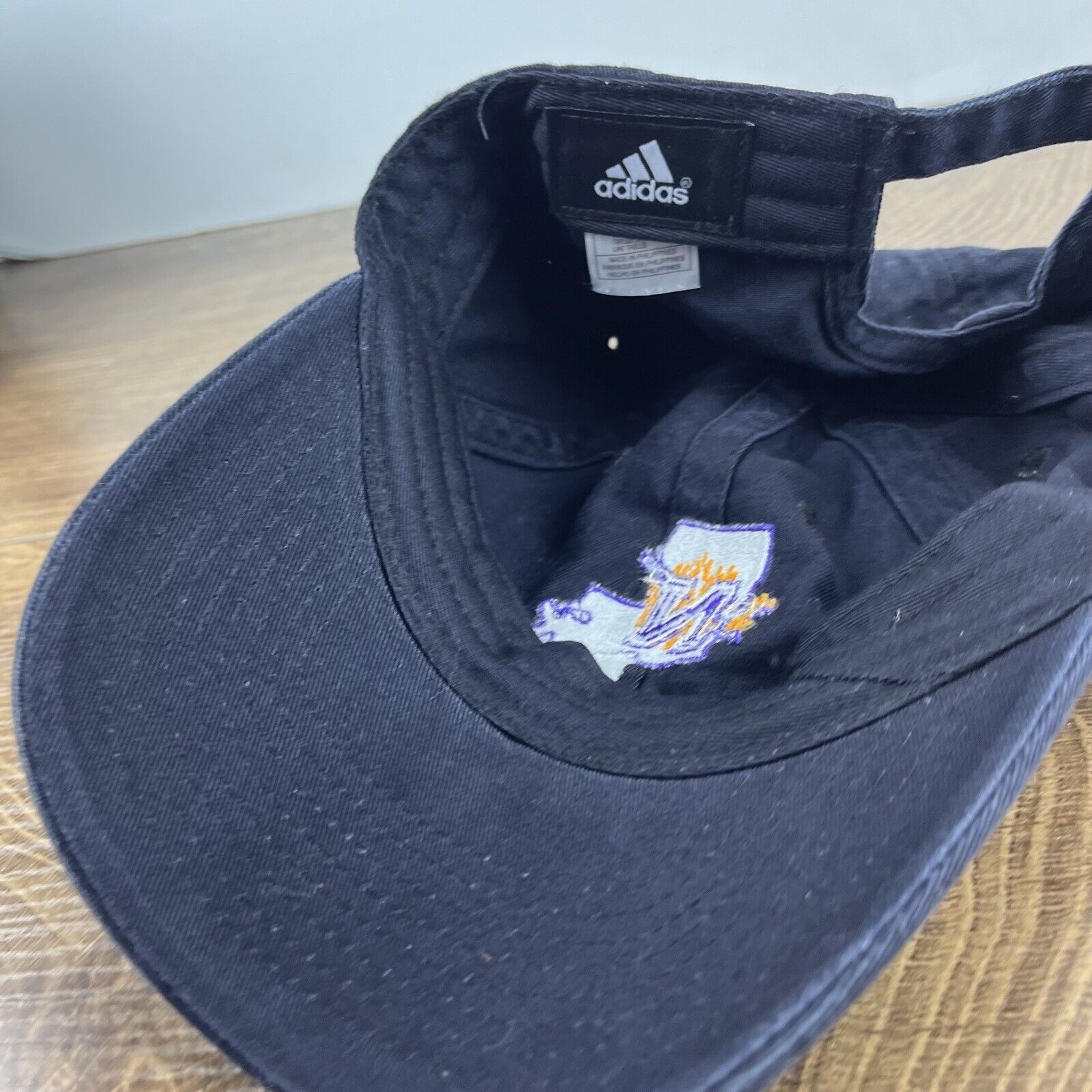 Adidas North Louisiana Hat Black Adidas Cap Hat Adjustable Hat Blac Size ONE SIZE - 16 Thumbnail