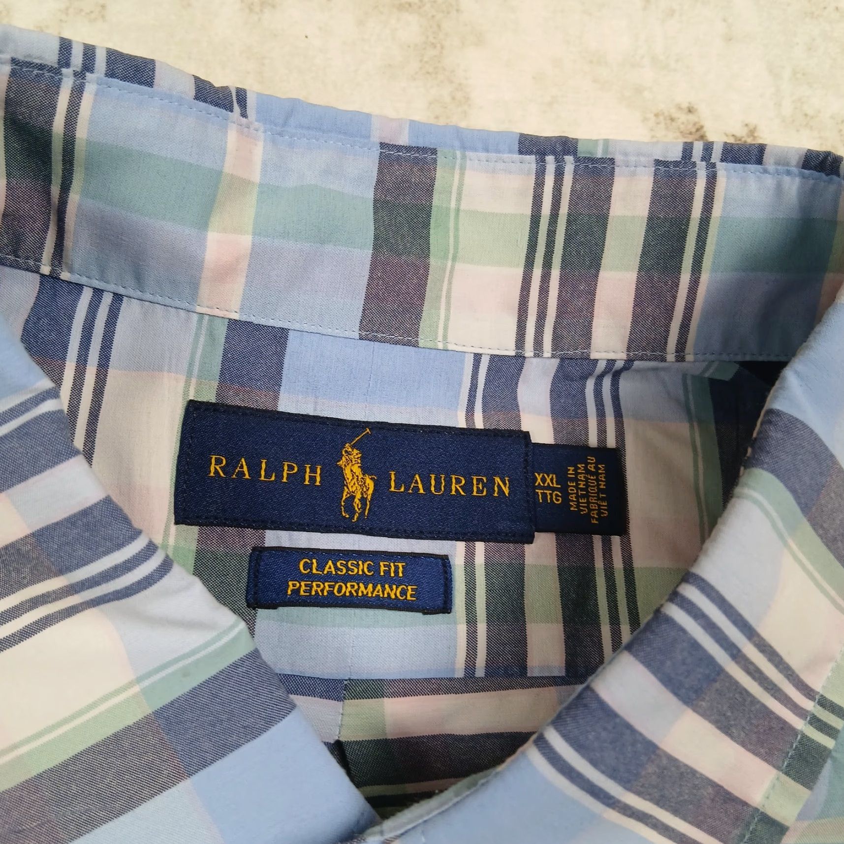 Polo Ralph Lauren Polo Ralph Lauren Performance Button-Up Shirt Mens 2XL XXL Blue Plaid Stretch Shirt Size US XXL / EU 58 / 5 - 5 Thumbnail