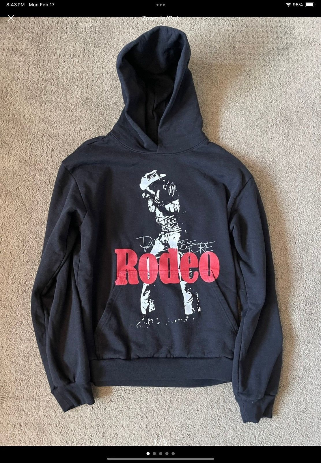 Travis Scott★Rodeo フーディー パーカー 送関込 Travis Scott x Sp5der☆Rodeo フーディー パーカー 送関込