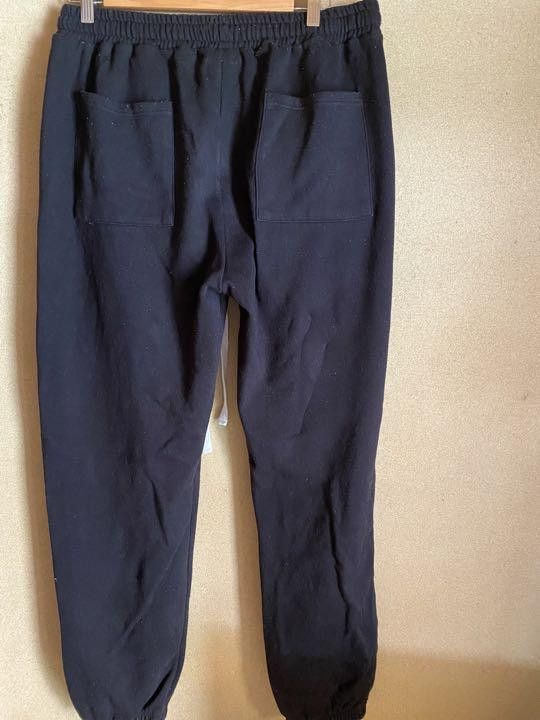 Number (N)ine Black Logo Sweatpants Size US 32 / EU 48 - 2 Thumbnail