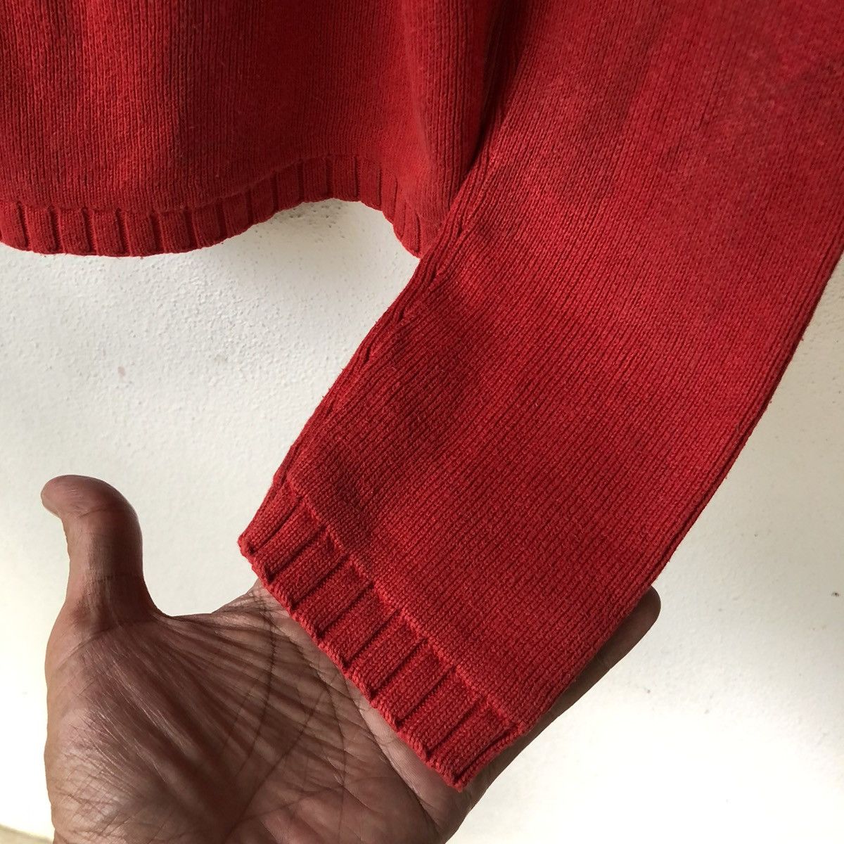 Tommy Hilfiger Vintage TOMMY HILFIGER half zip Knit Sweater Size US M / EU 48-50 / 2 - 6 Thumbnail