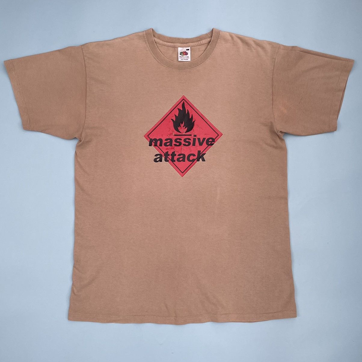Band Tees × Fruit Of The Loom × Vintage Vintage 00s Massive Attack 