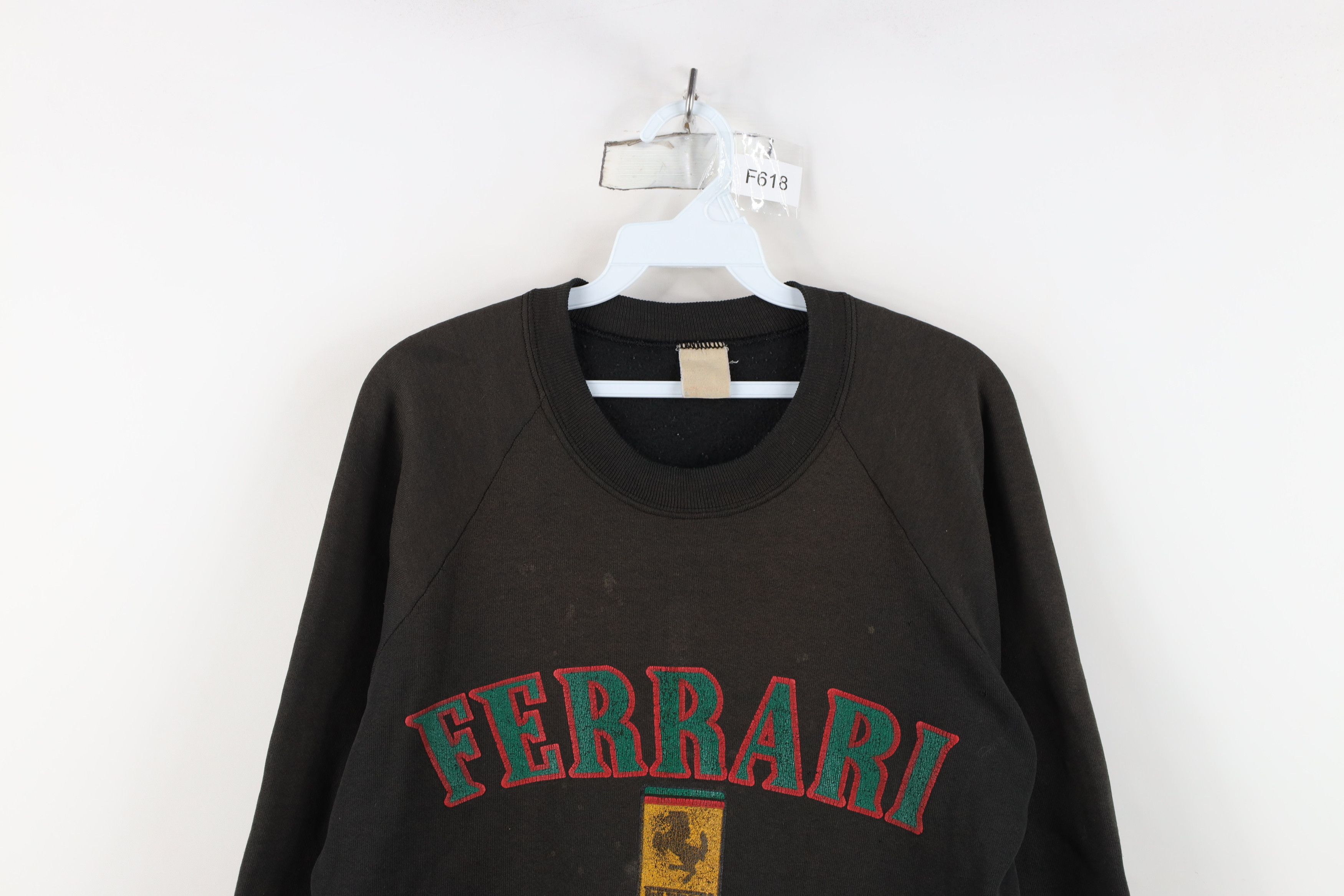 Vintage Vintage 90s Ferrari Modena Italy Racing Crewneck Sweatshirt Size US L / EU 52-54 / 3 - 2 Thumbnail