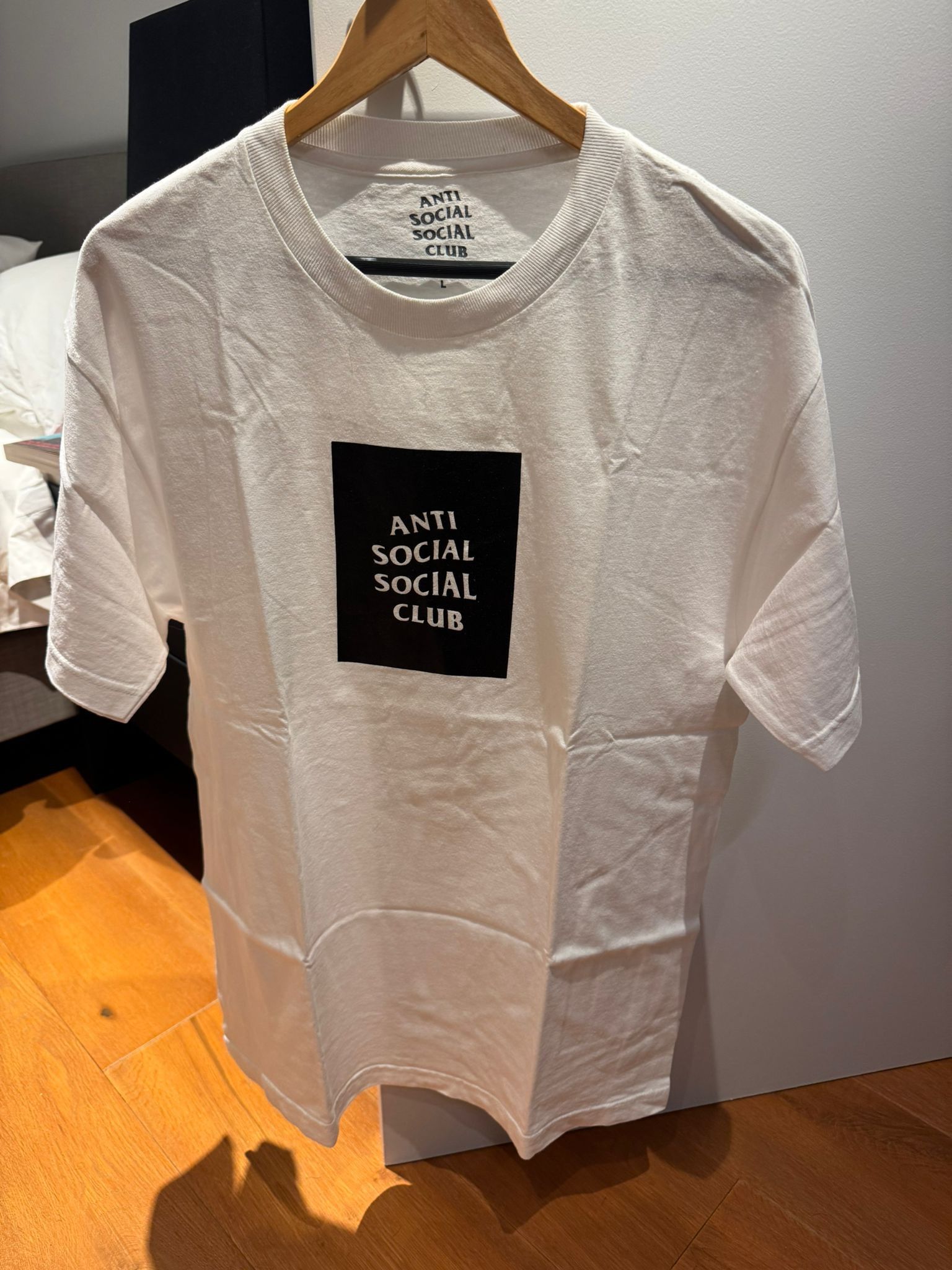 Anti Social Social Club Anti Social Social Club White Box T-Shirt Size US L / EU 52-54 / 3 - 3 Thumbnail