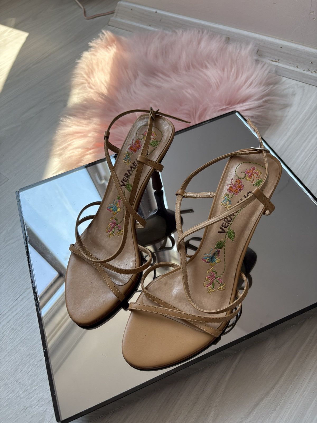 Vintage Made in Brazil heels Size US 7.5 / IT 37.5 - 3 Thumbnail