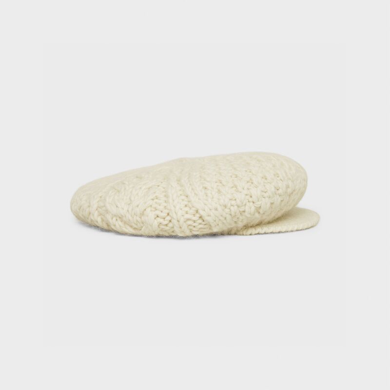 Celine o1w1db10125 2ADX7930V Size: OS / Wool Mohair Hat / Cap Size ONE SIZE - 3 Thumbnail