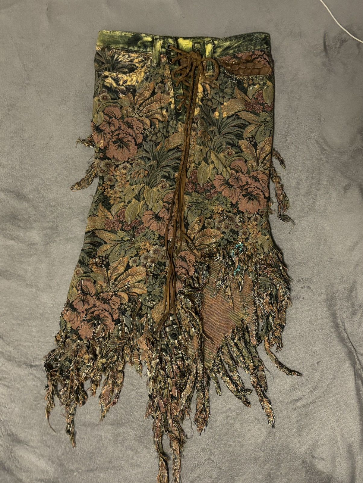 If Six Was Nine ifsixwasnine Antique Early Skirt Size 36" / US 14 / IT 50 - 1 Thumbnail