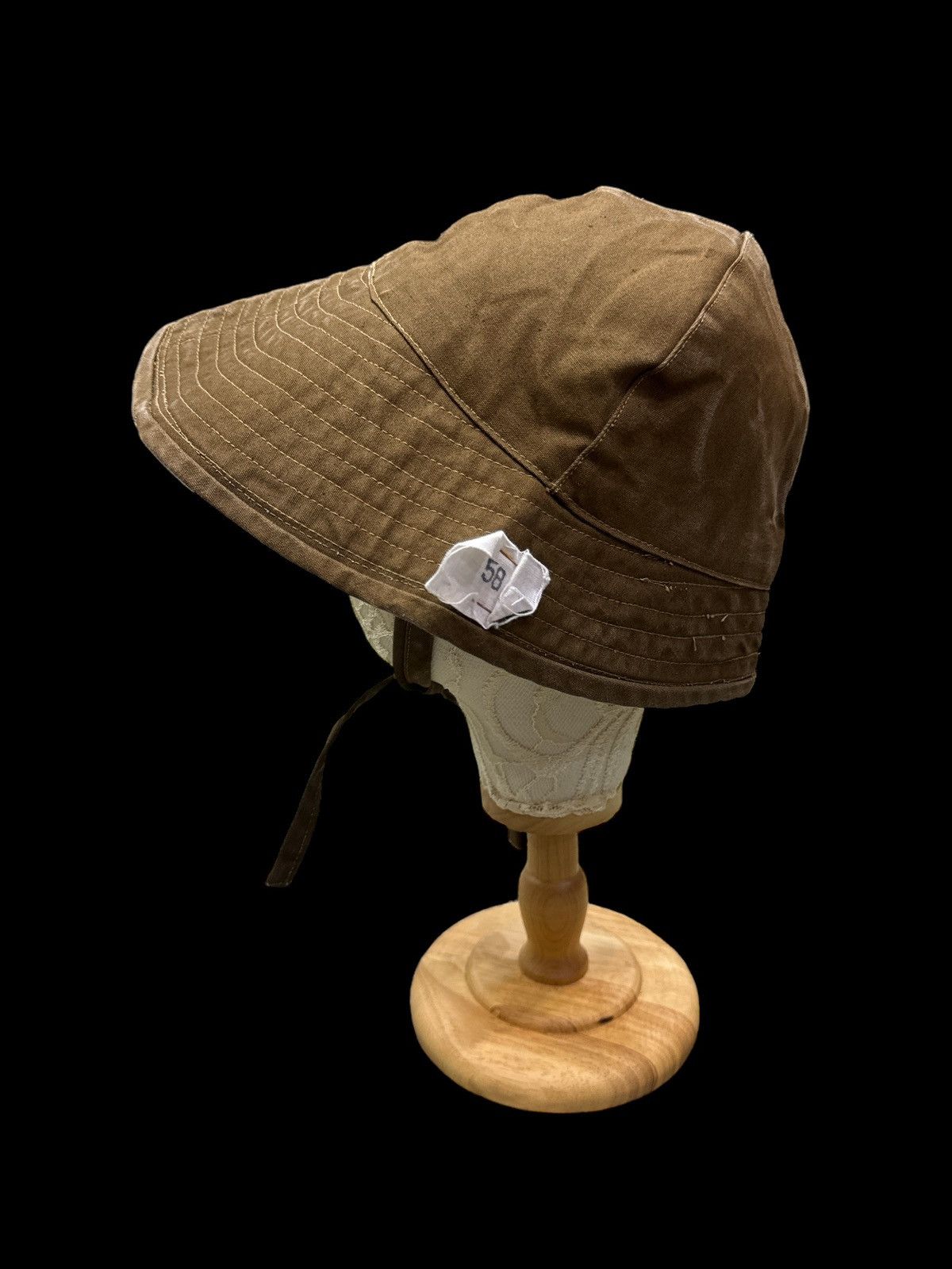 Vintage VINTAGE 1950s FRANCE RAILWAY WORKER CHAPEAU HAT Size ONE SIZE - 4 Thumbnail