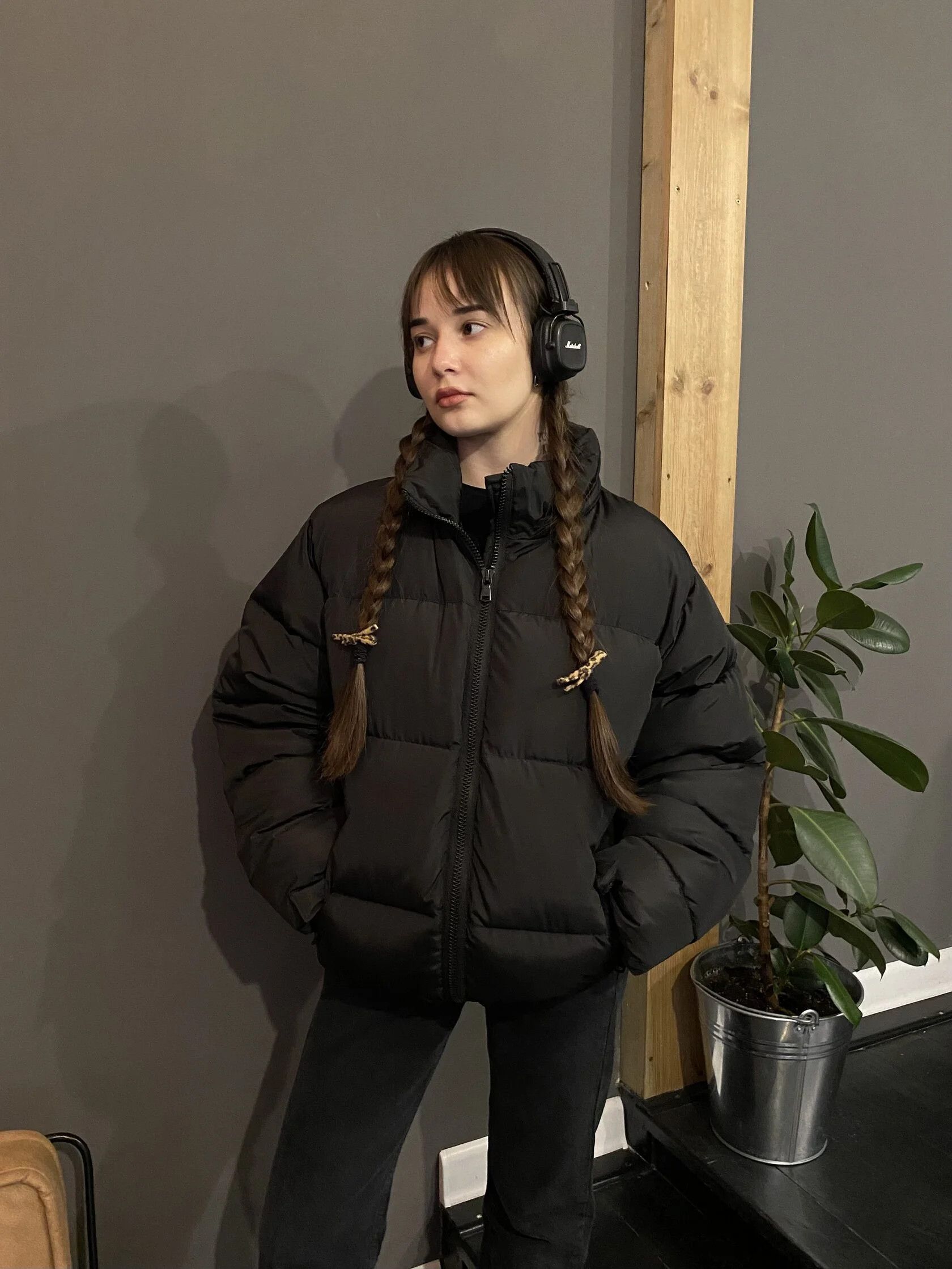 Other Streetwear puffer jacket down black ulika basic y2k Size US XL / EU 56 / 4 - 8 Thumbnail