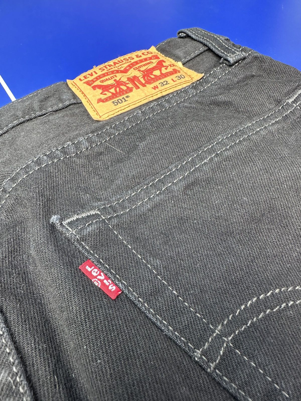 Levi's Levi’s 501 32x30 Black Size US 32 / EU 48 - 5 Thumbnail