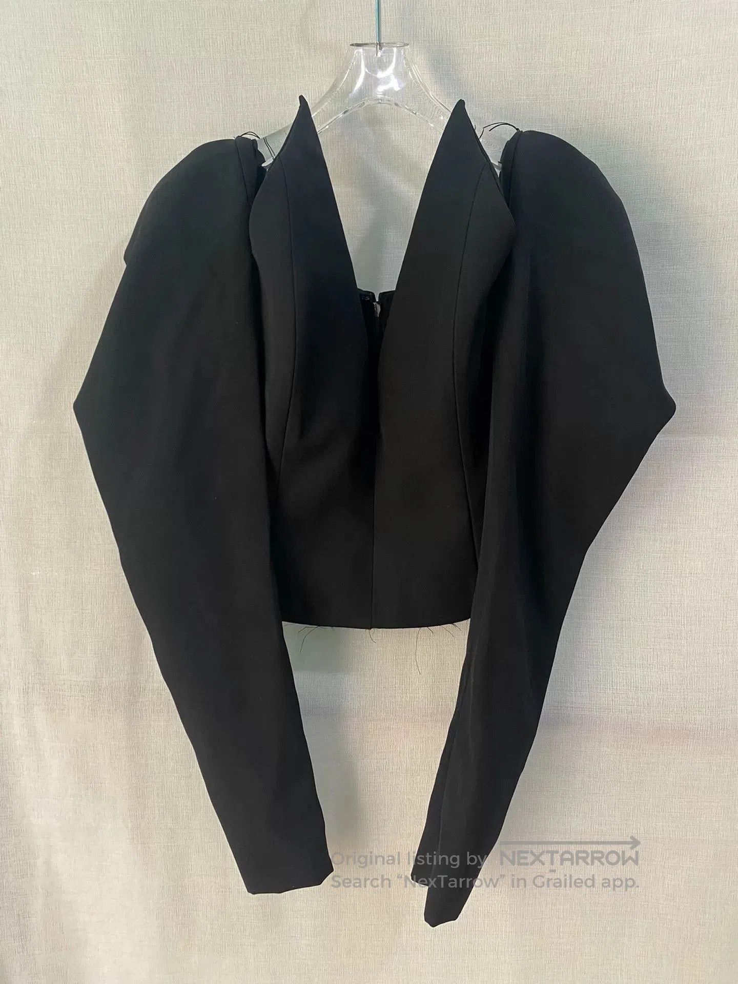 Saint Laurent Paris Saint Laurent Off-Shoulder Halter Top. Size S / US 4 / IT 40 - 1 Thumbnail