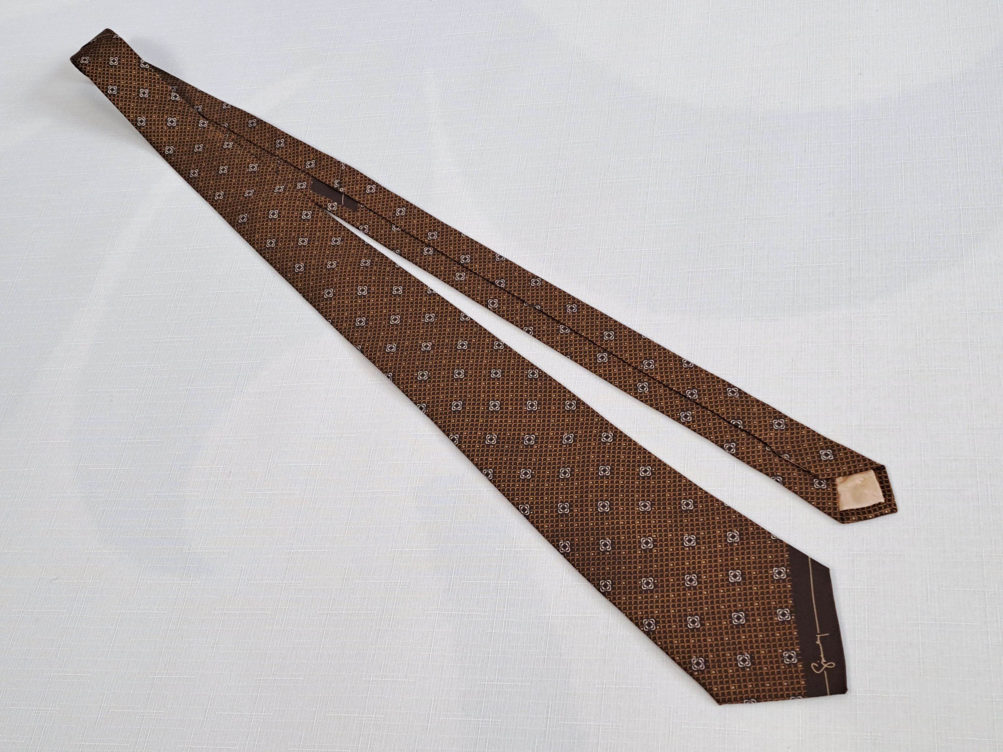 Givenchy × Vintage Vintage Givenchy Gentleman Paris silk tie. Size ONE SIZE - 5 Thumbnail