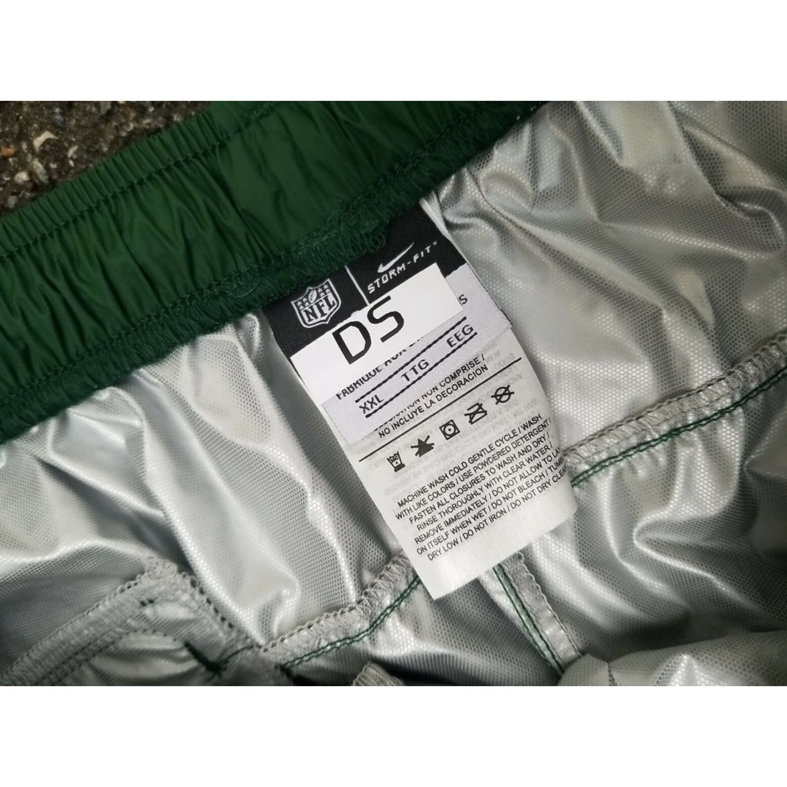Nike Nike New York Jets On-Field Storm-Fit Pants NFL Green Men's XXL NWOT Sweatpants Drawstring Elastic Zip Pocket Size US 39 - 3 Thumbnail