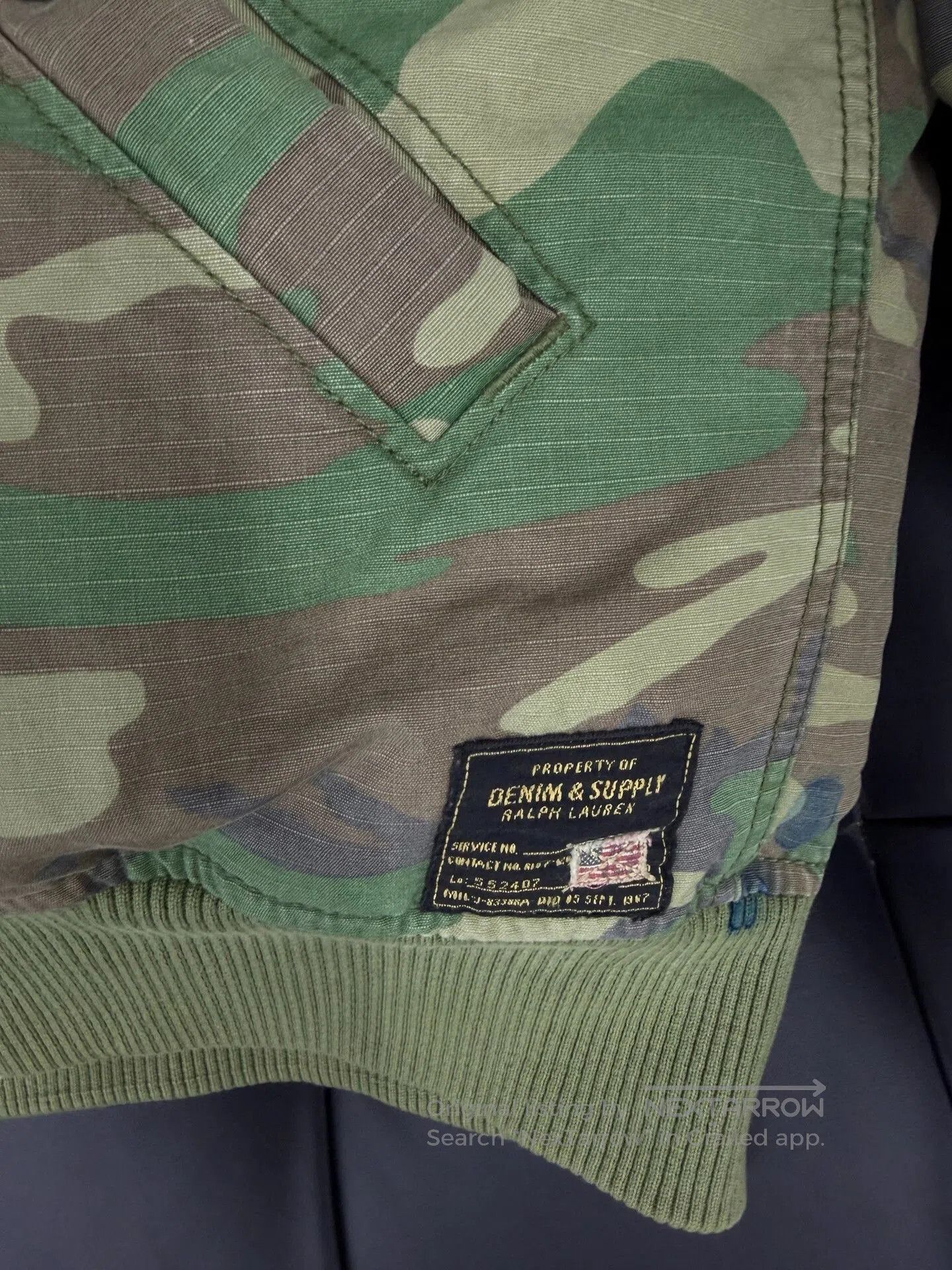 Denim & Supply Ralph Lauren Ralph Lauren Denim Supply N-2B Bomber Jacket. Size US M / EU 48-50 / 2 - 4 Thumbnail