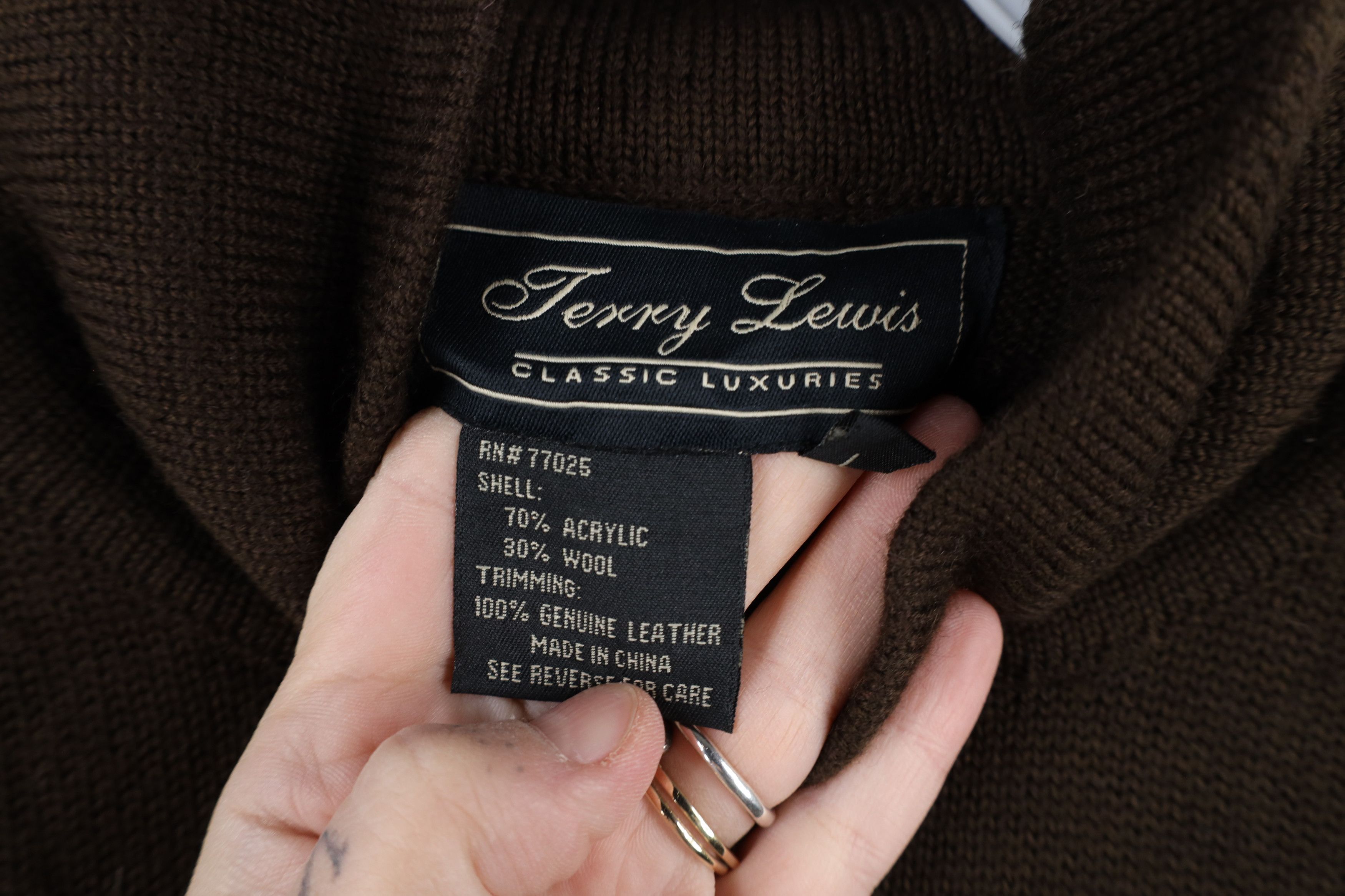 Vintage Deadstock Vintage 90s Streetwear Wool Blend Knit Sweater Size L / US 10 / IT 46 - 9 Thumbnail