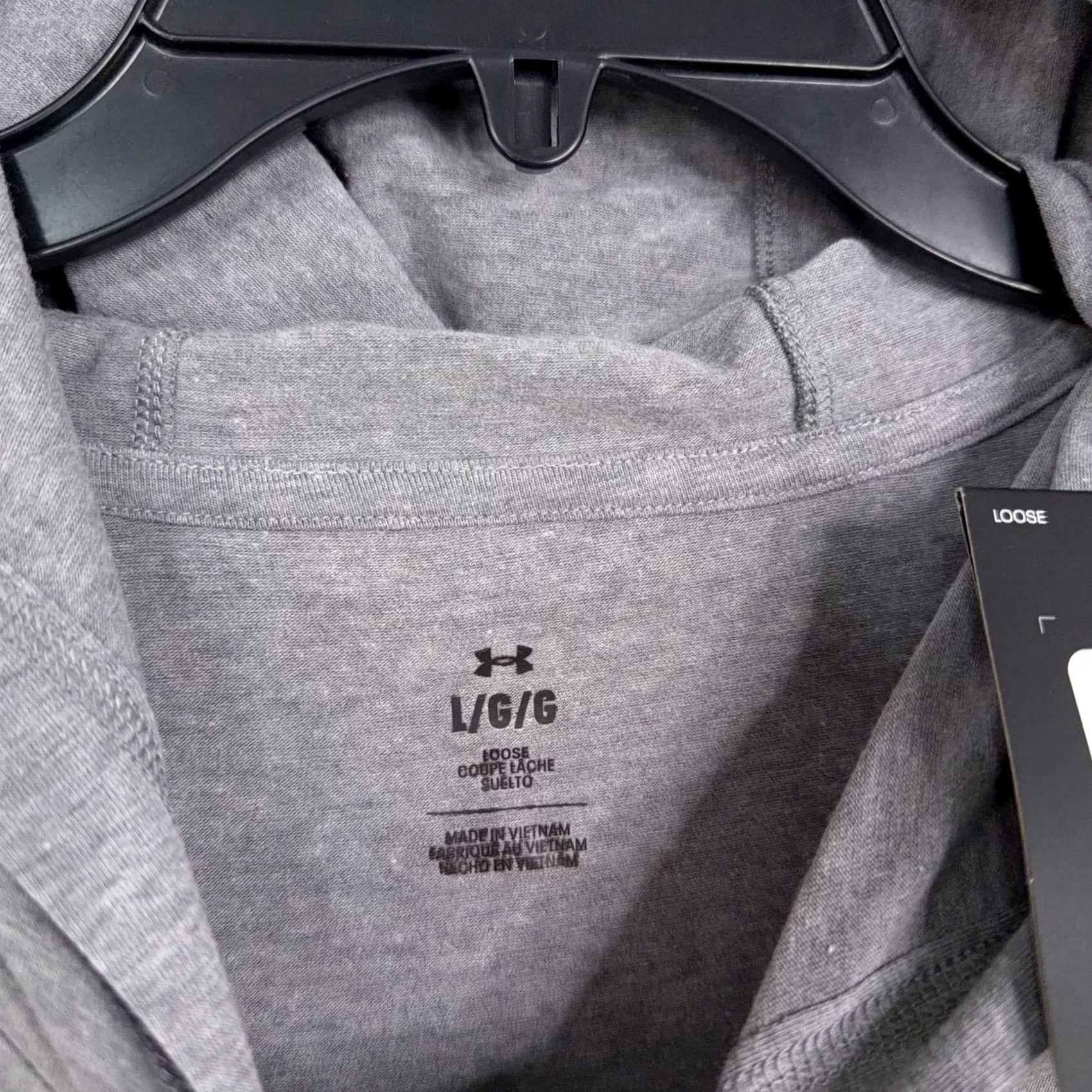 Under Armour Under Armour Hoodie Mens Large Gray Pullover Sweatshirt Marco Island Florida Size US L / EU 52-54 / 3 - 3 Thumbnail