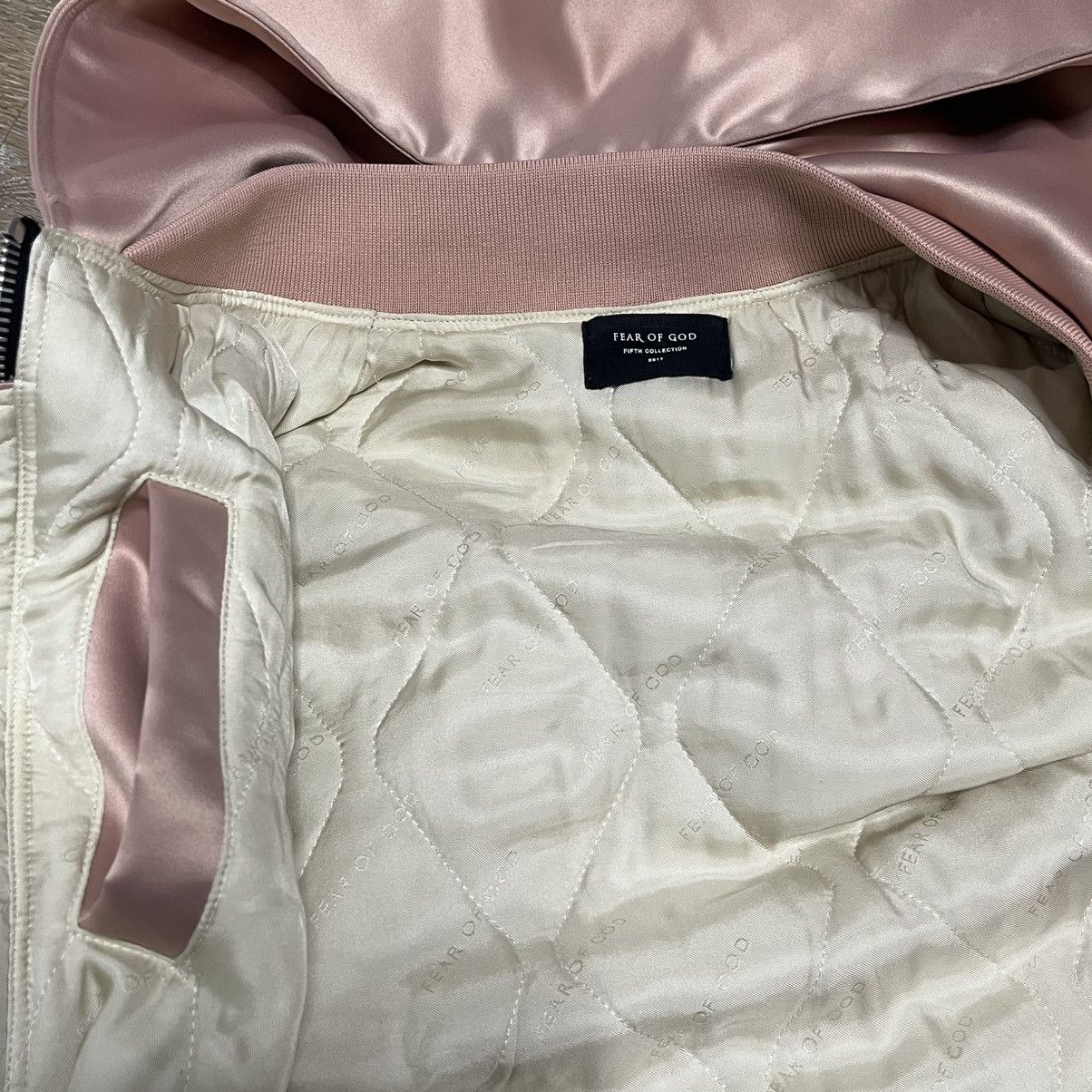 Fear of God FOG satin bomber Size US L / EU 52-54 / 3 - 4 Thumbnail