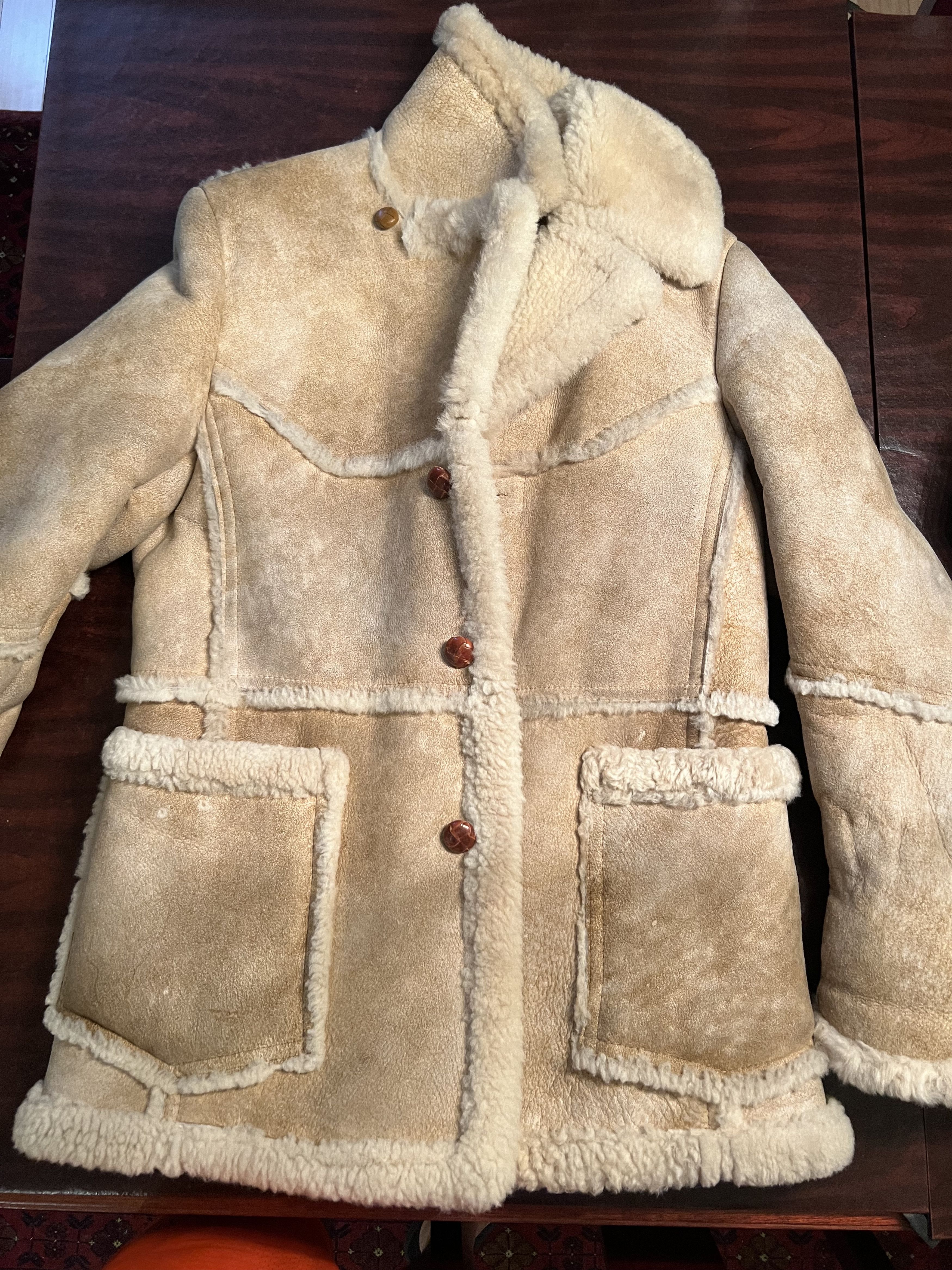 Other Authentic Vintage Bert Paley Sheepskin Coat Size US M / EU 48-50 / 2 - 4 Thumbnail