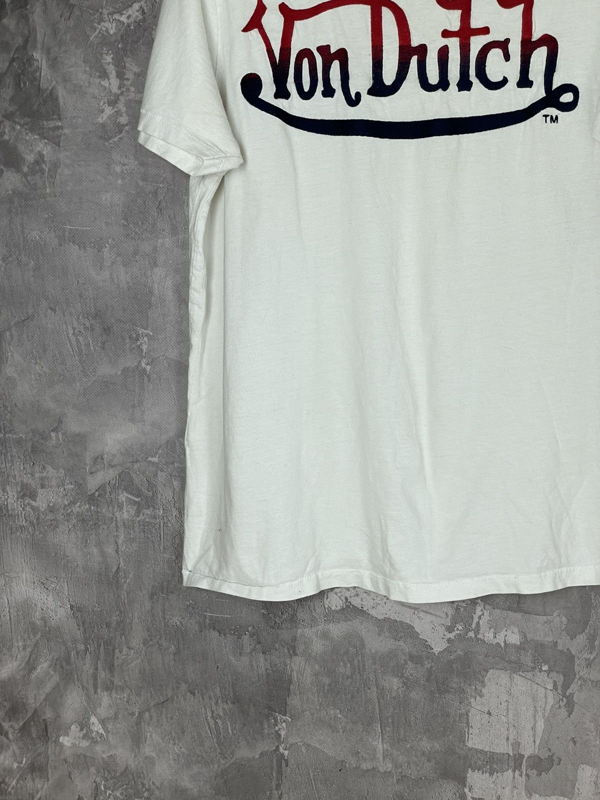 Von Dutch Von Dutch Classic Script Logo Stamp Graphic Tshirt Size US M / EU 48-50 / 2 - 5 Thumbnail