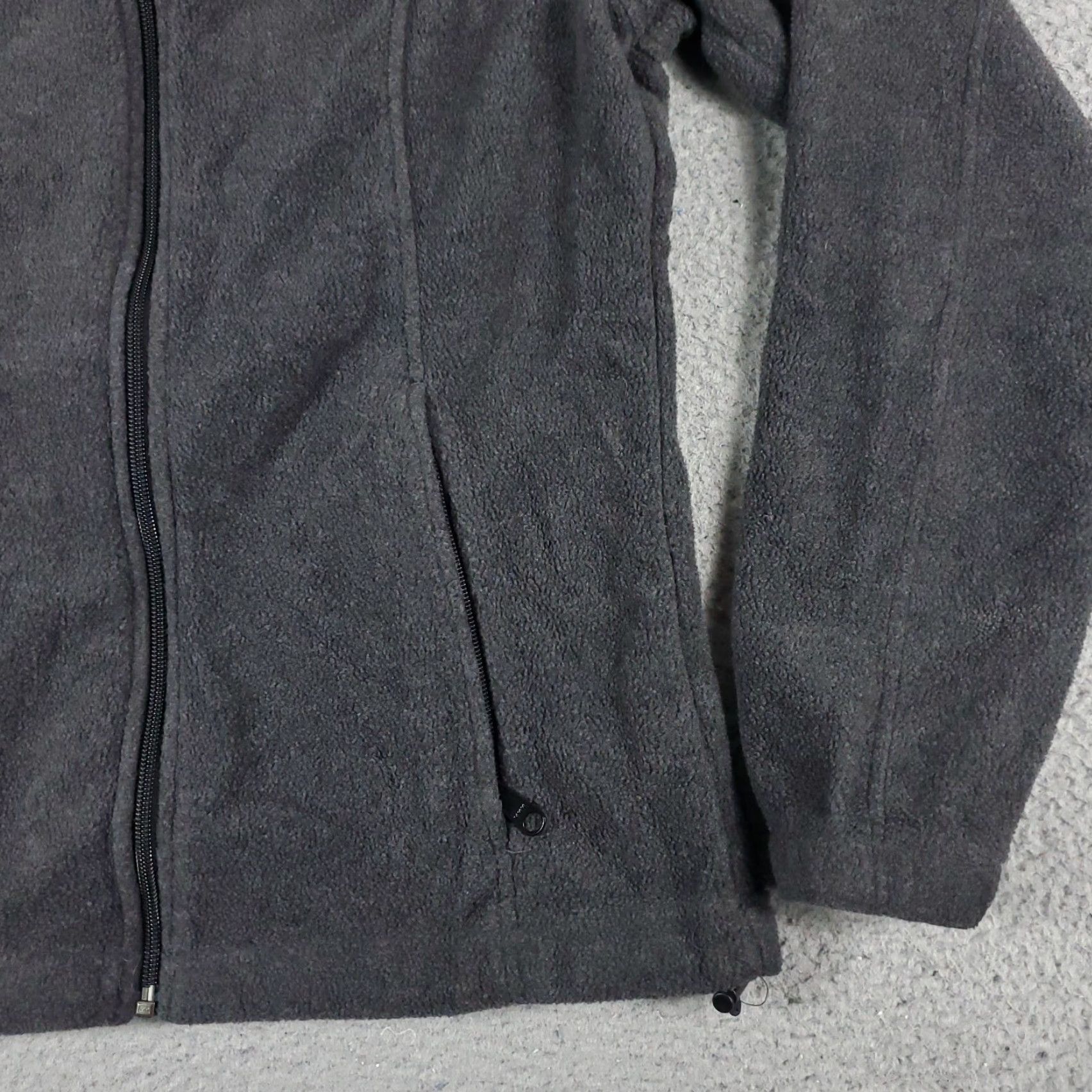 Vintage Columbia Jacket Womens Small Gray Fleece Full Zip Regular Fit All Seasons Size S / US 4 / IT 40 - 5 Thumbnail