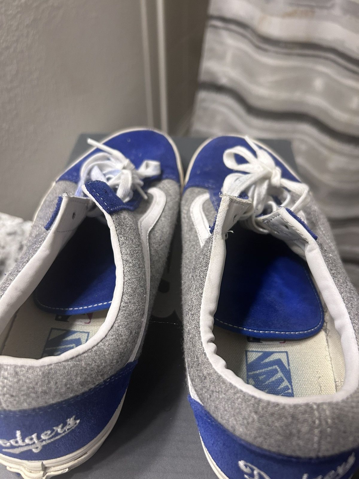 Vans LA DODGERS shoes men outlets size 12