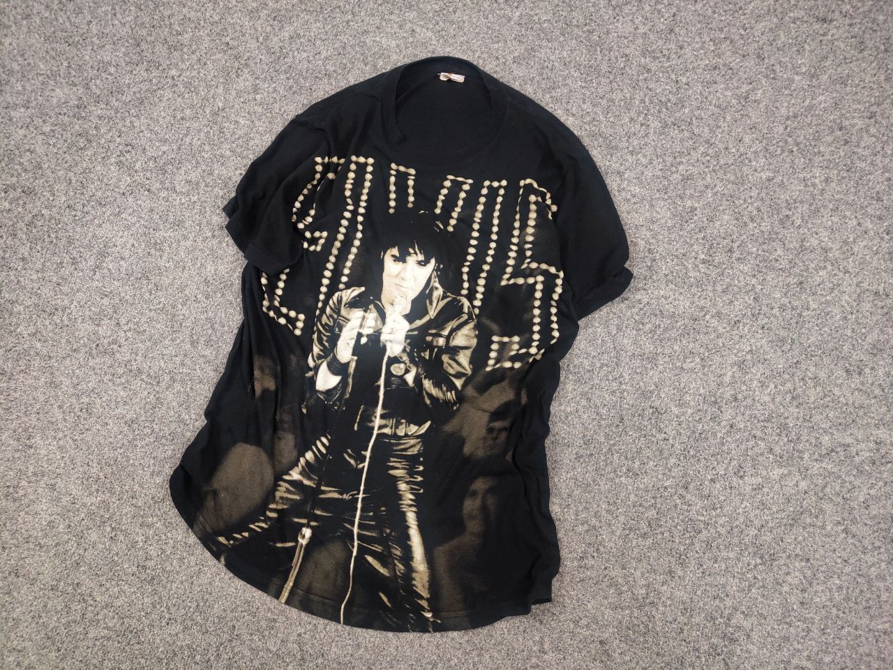 Vintage Vintage Elvis Presley all over print Black Shirt Size US M / EU 48-50 / 2 - 3 Thumbnail