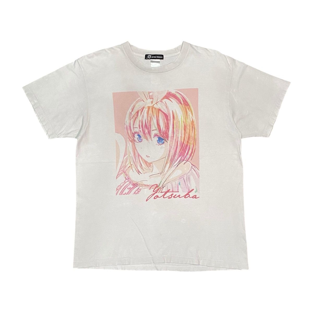 Anime The Quintessential Quintuplets Yotsuba Anime T Shirt Size US L / EU 52-54 / 3 - 1 Thumbnail