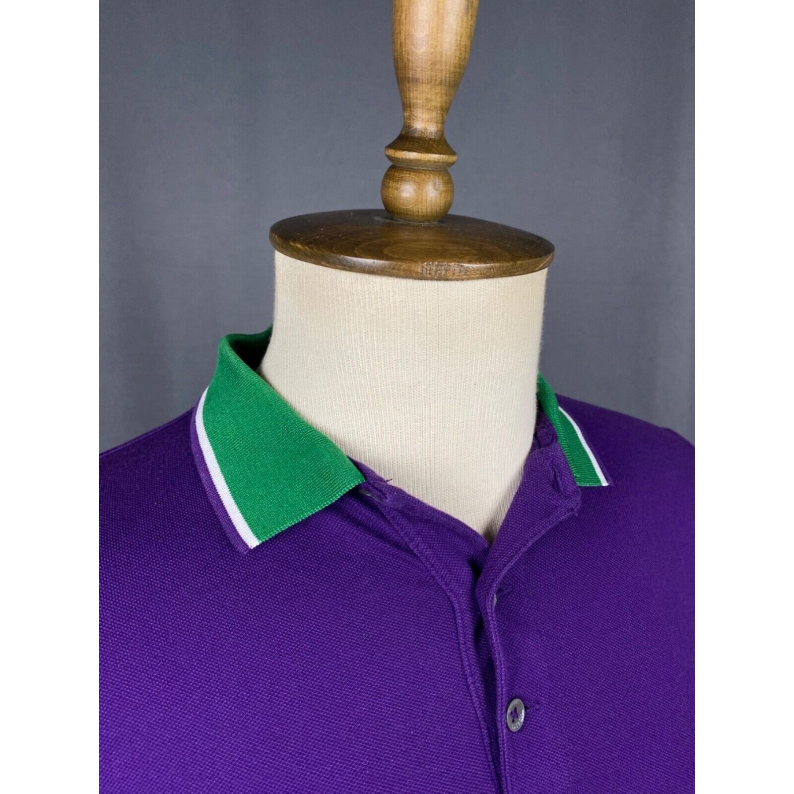 Polo Ralph Lauren MINT! Ralph Lauren Small Logo Men's Purple Polo T-Shirt Size Size US M / EU 48-50 / 2 - 6 Thumbnail