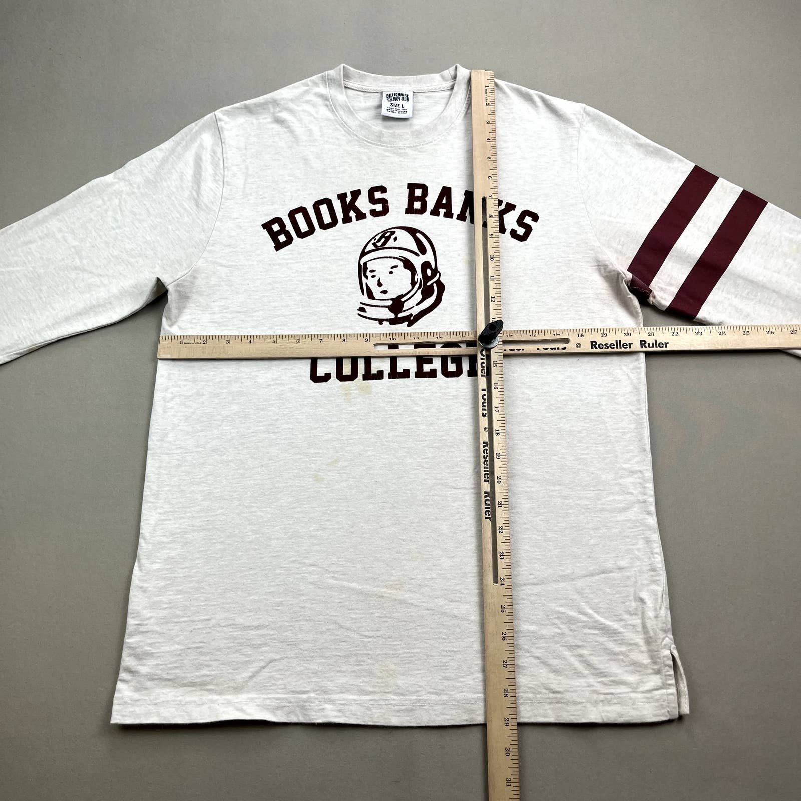 Billionaire Boys Club Billionaire Boys Club T-Shirt White BBC Book Bank College Size US L / EU 52-54 / 3 - 12 Thumbnail