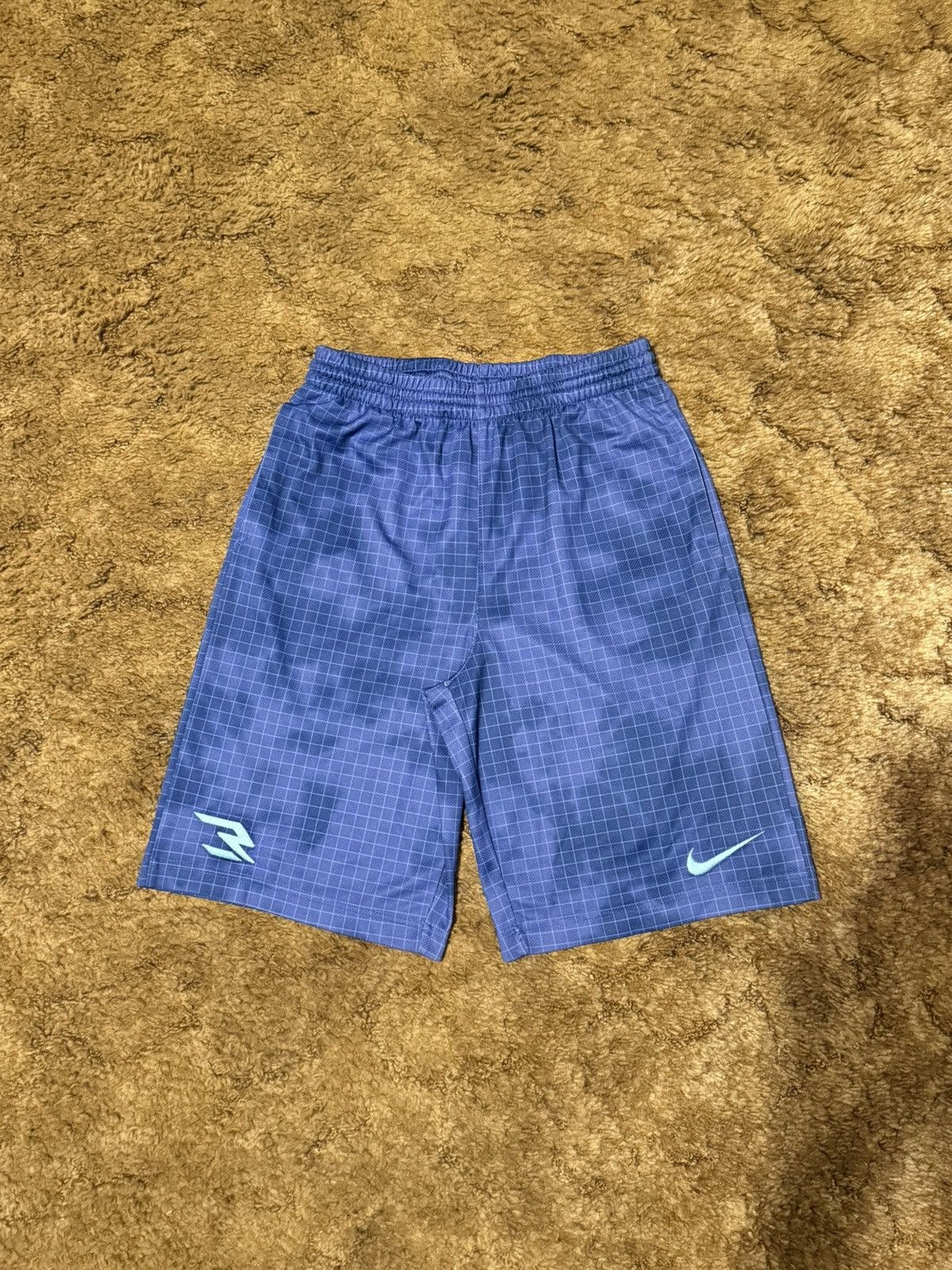 Nike Nike Russell Wilson Blue Brid Shorts Kids XLarge Size US 28 / EU 44 - 1 Thumbnail