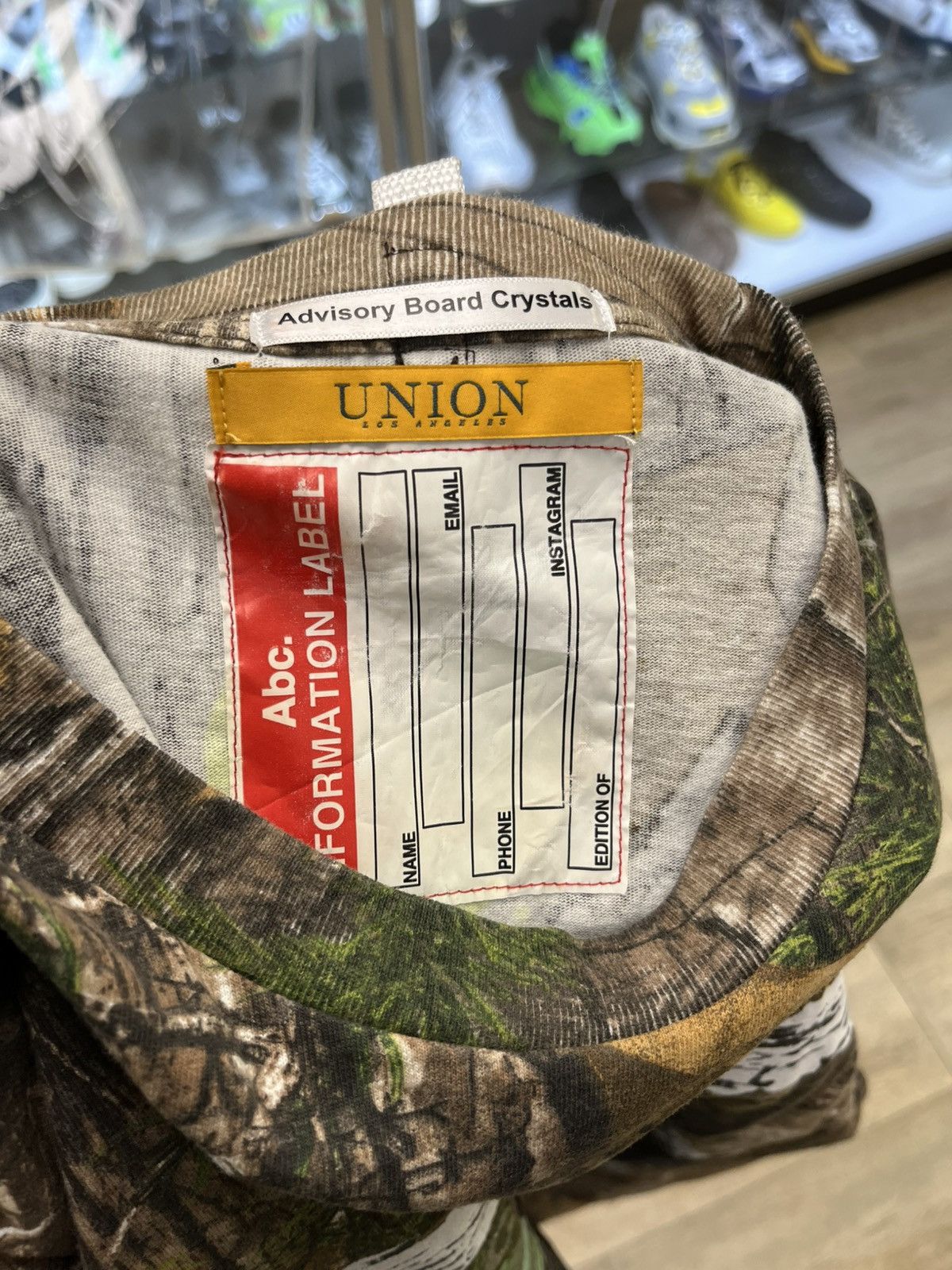 Advisory Board Crystals × Union LA ABC X UNION Camo T-Shirt Size US L / EU 52-54 / 3 - 3 Thumbnail