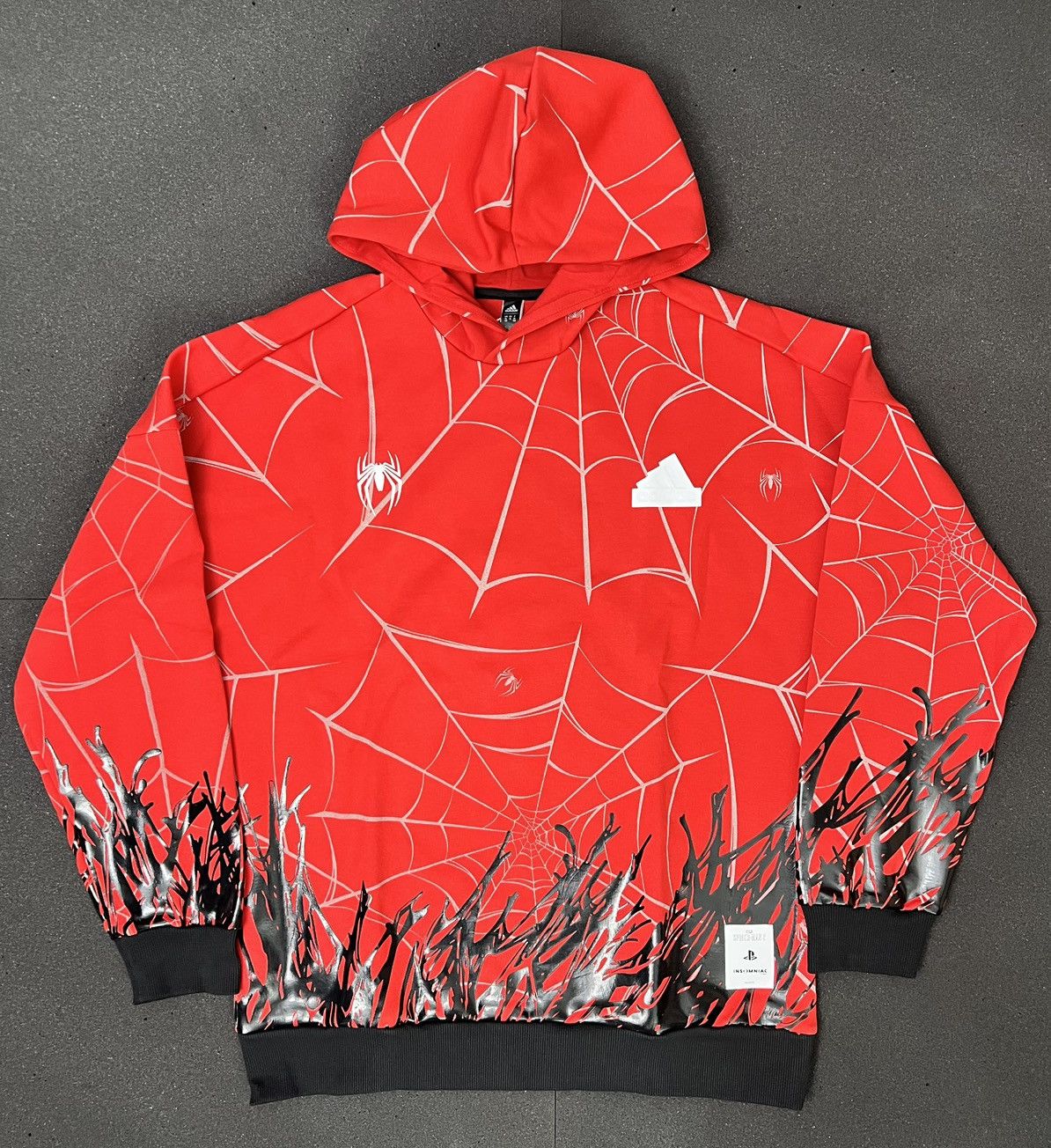 Adidas Marvel Spider ausgezogen Man Hoodie